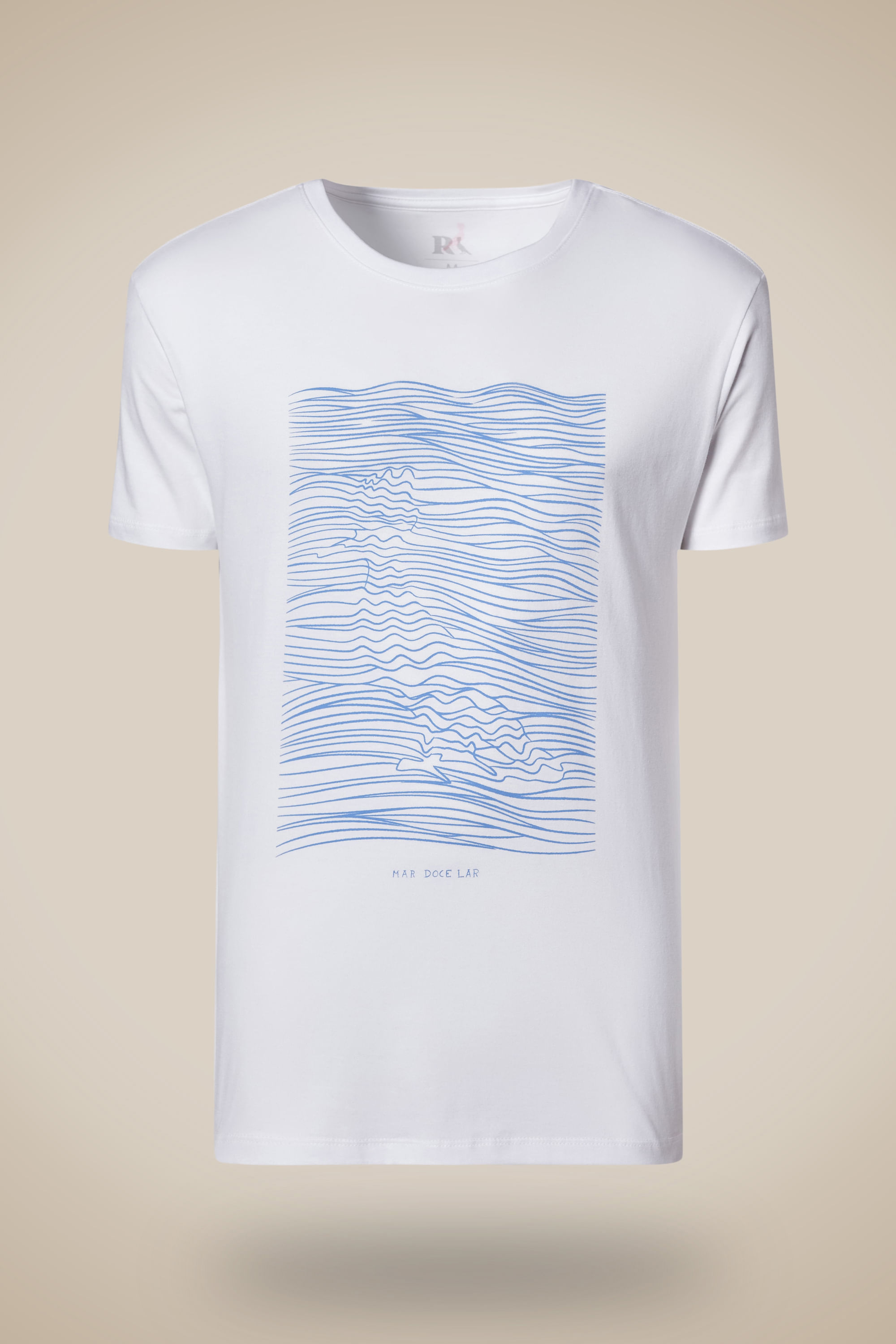 Camiseta Slim Estampada Mar Doce Lar