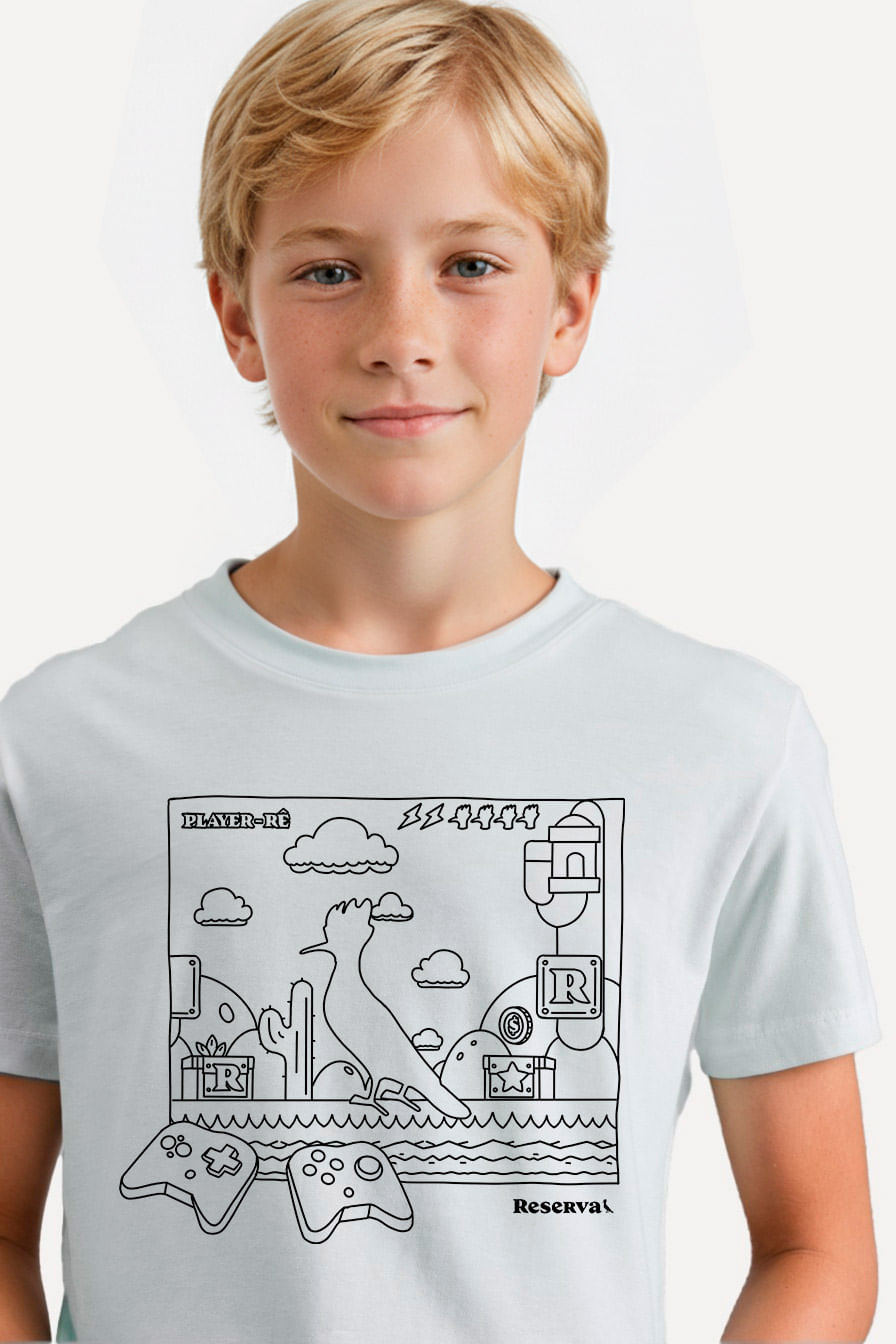 Kit Camiseta E Canet Mini Est Pp Gamer