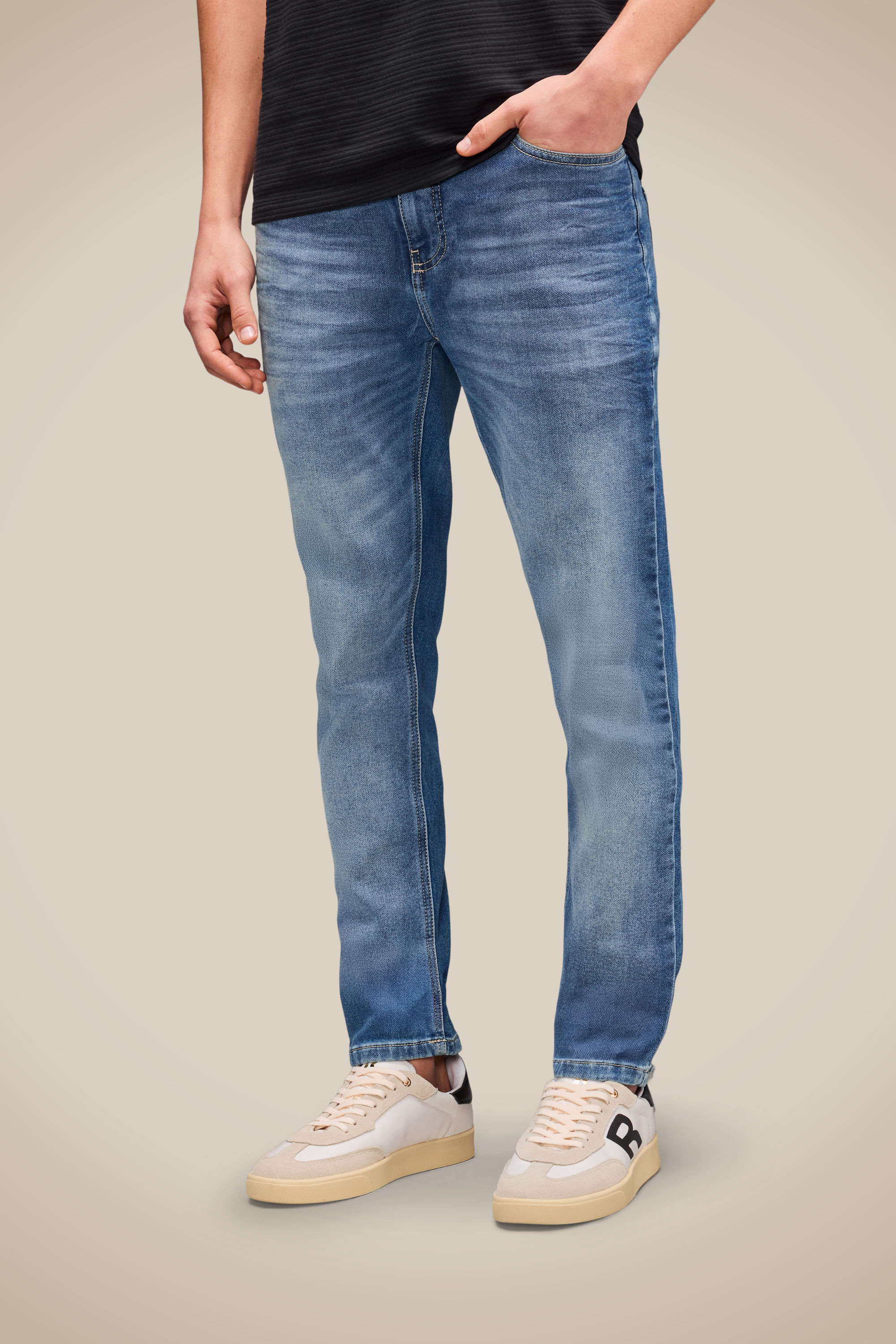 Calca Jeans Skinny Moletom Marati