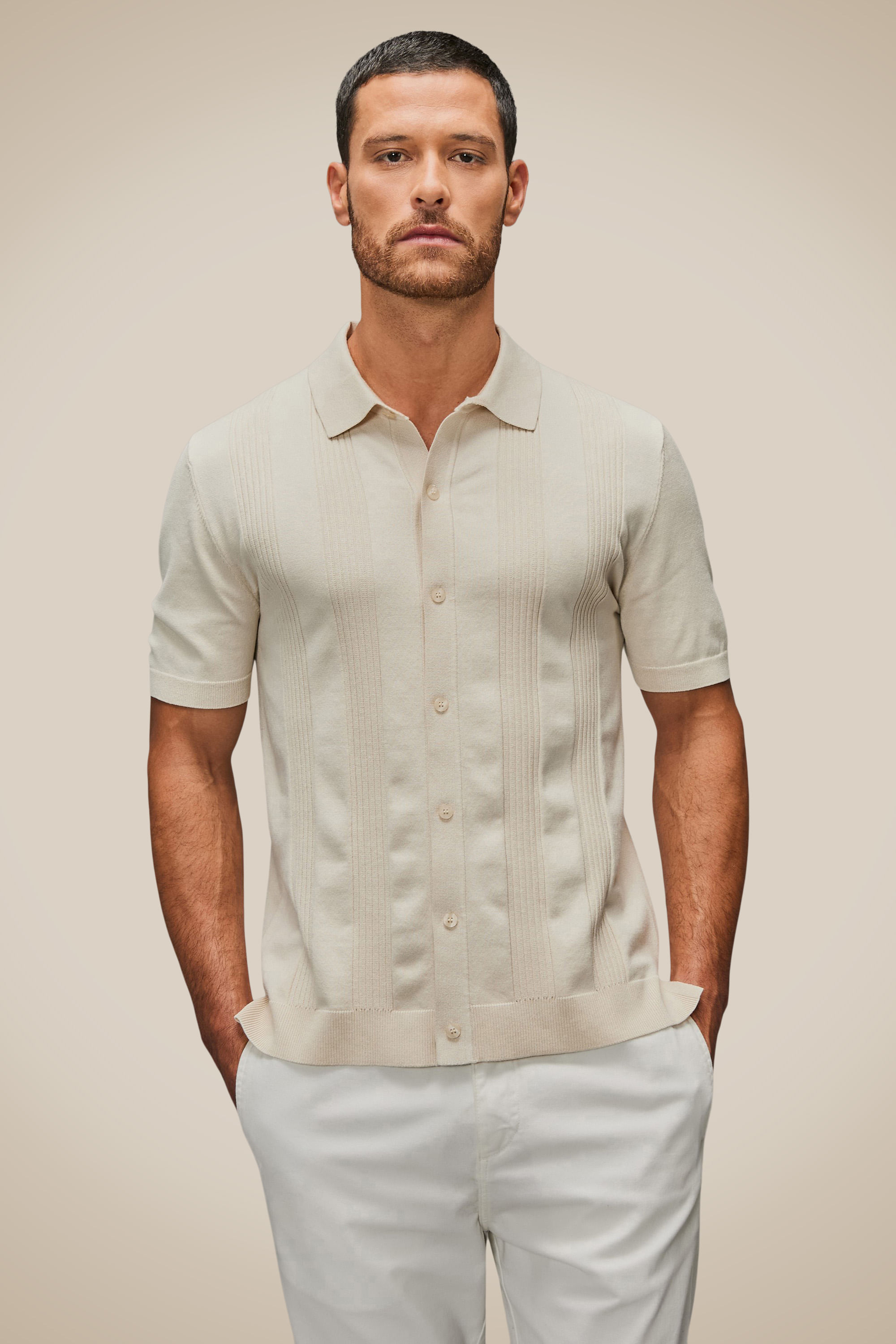 Camisa Mc Tricot Nervuras