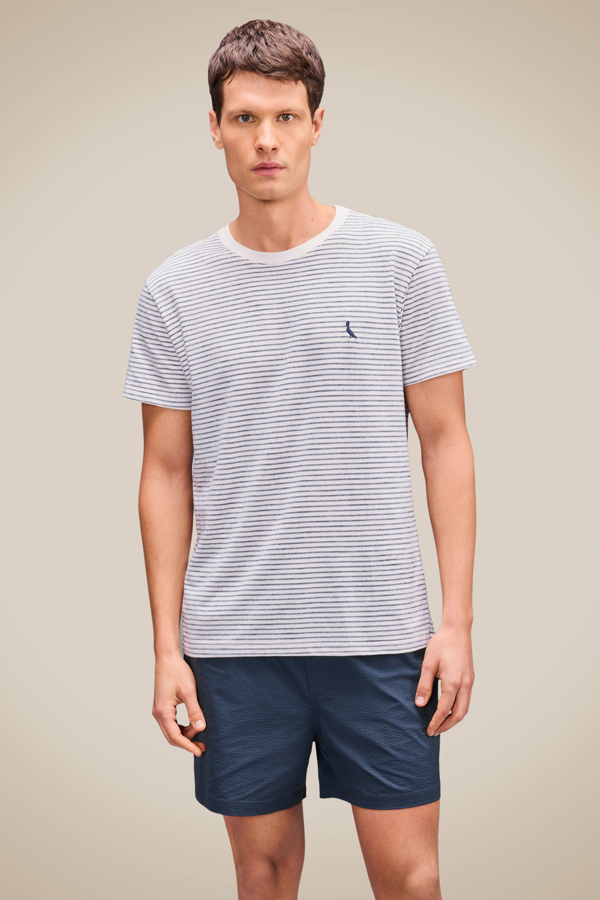 Camiseta Regular Mc Listrado Gelato