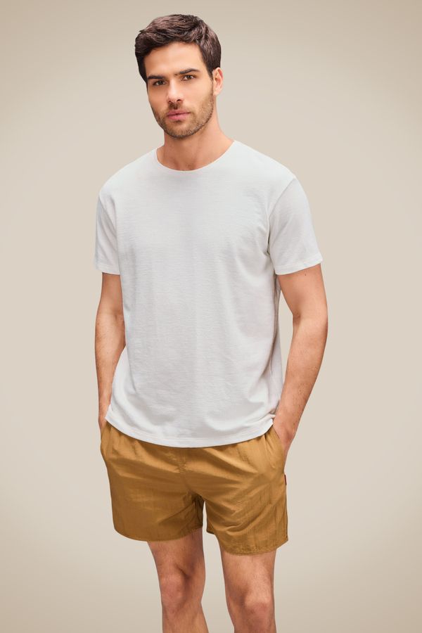 Camiseta Manga Curta Clareou Off White - G