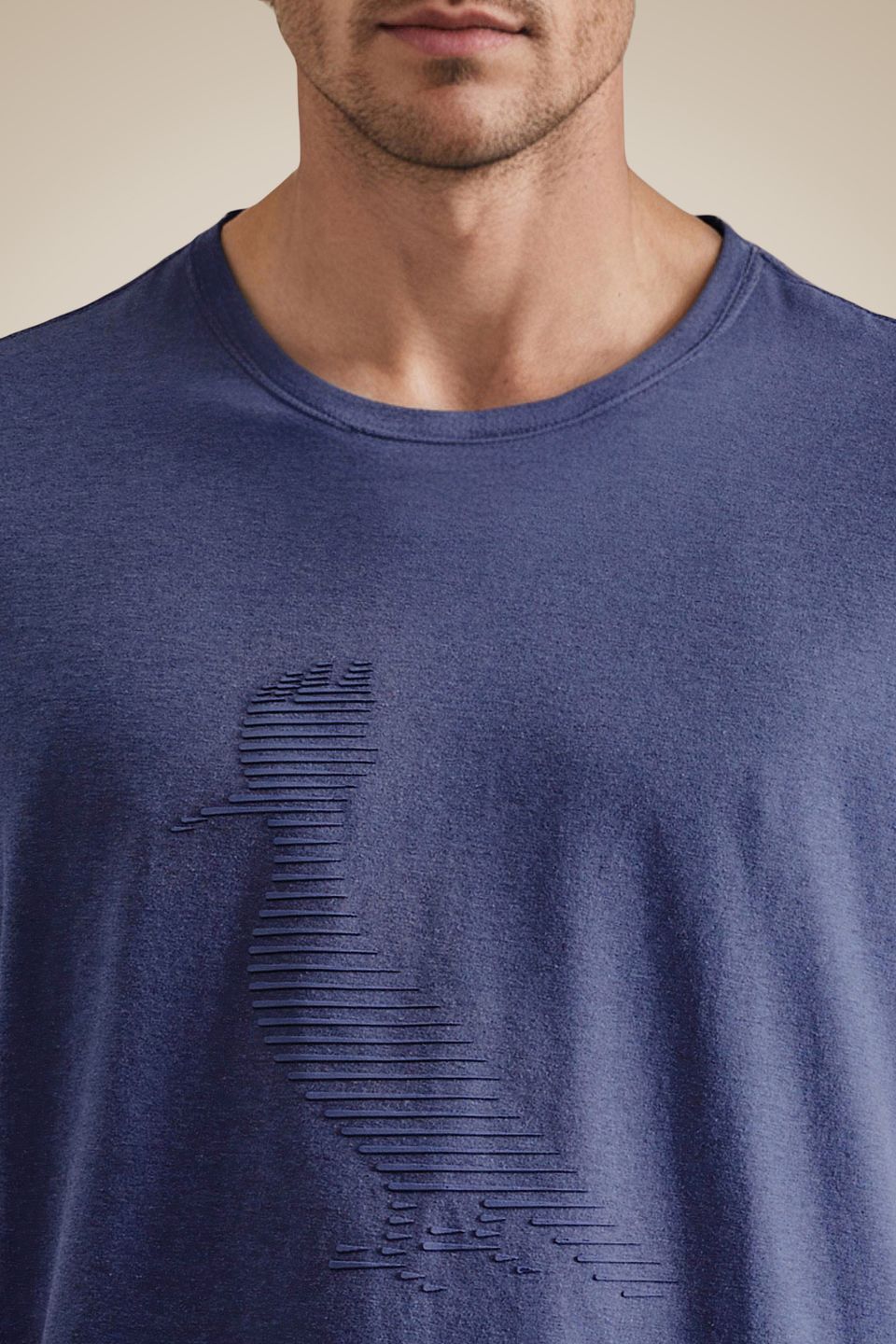 Camiseta Slim Estampada Pica Pau Run