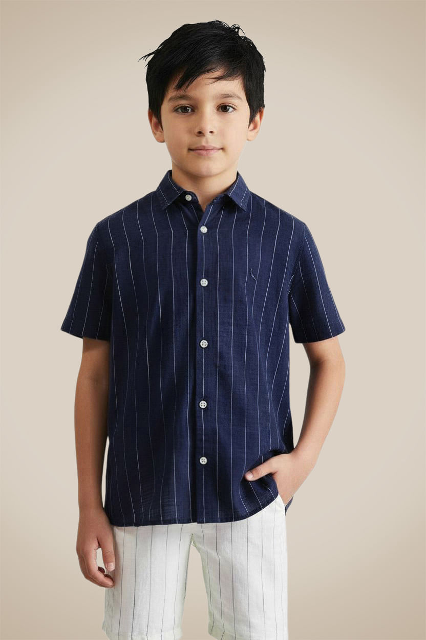 Camisa Mini Mc Risca De Giz