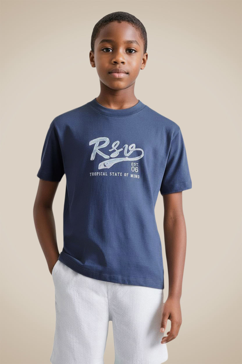 Camiseta Mini Estampada State Of Mind