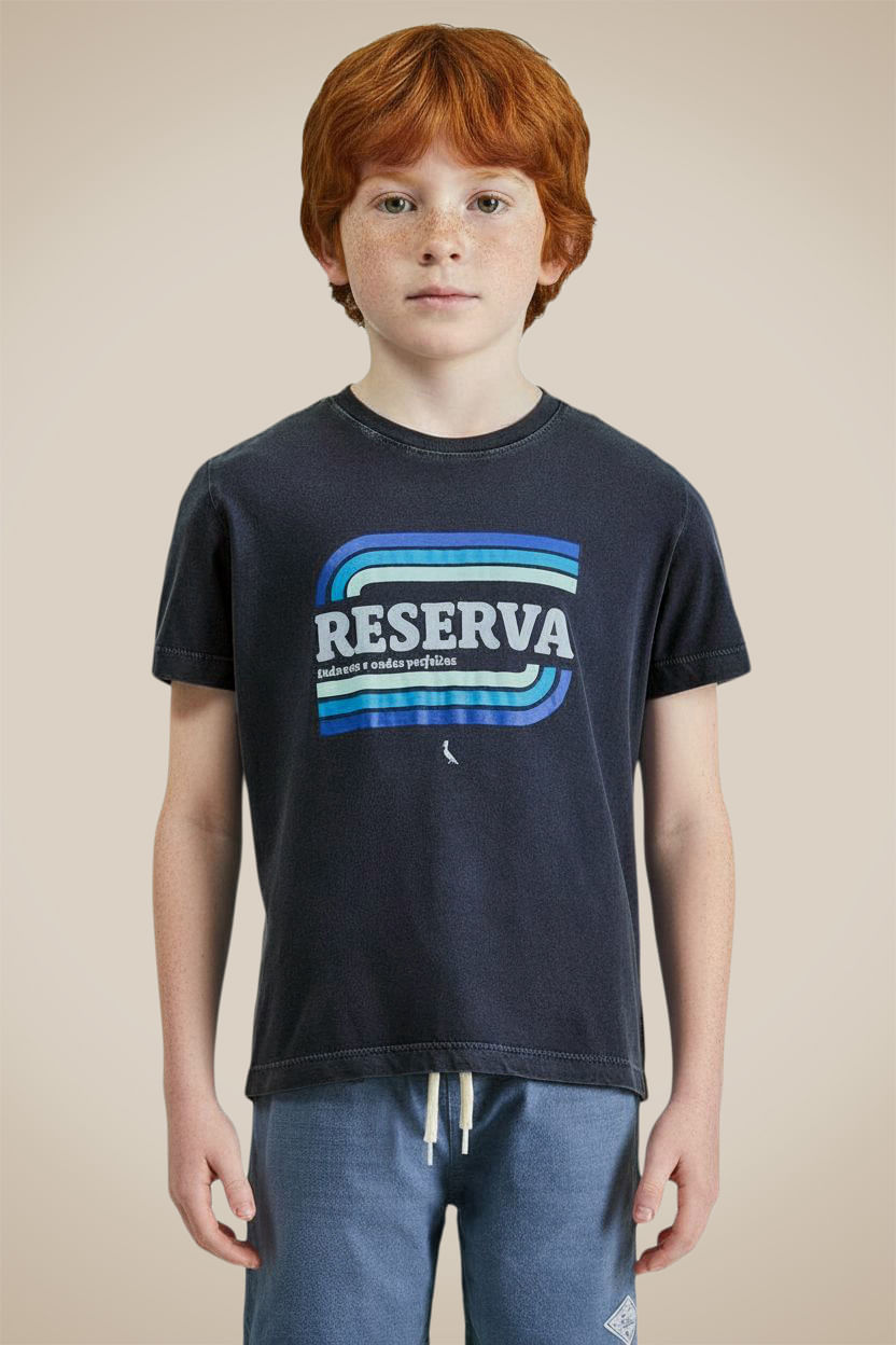 Camiseta Mini Estampa Sudoeste