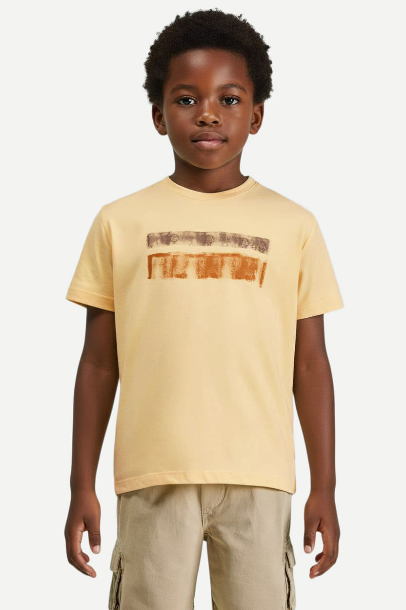 Camiseta Mini Tp Est Duo Stripes Summer