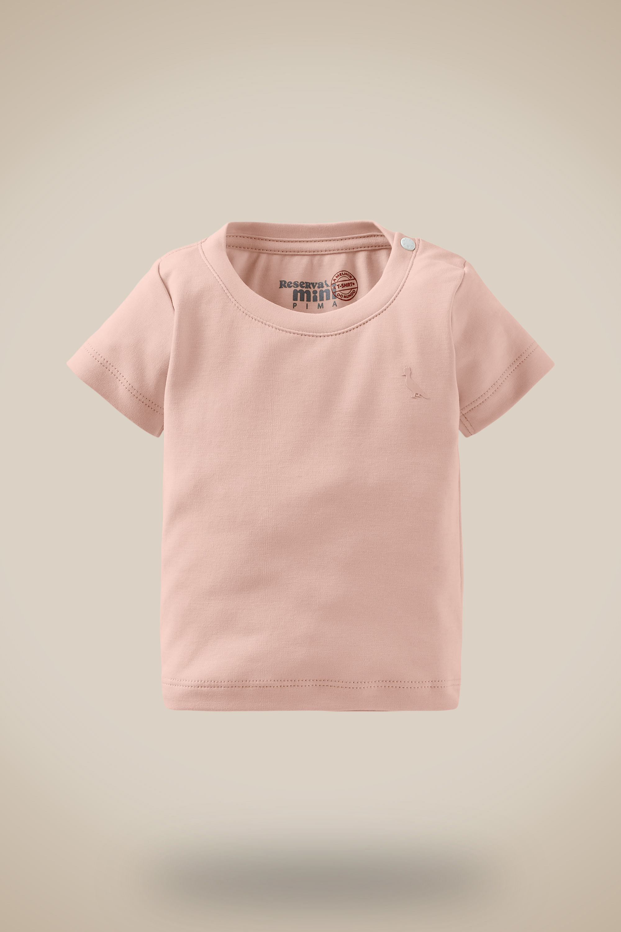 Camiseta Pima Mc Bb Melhor Do Mundo