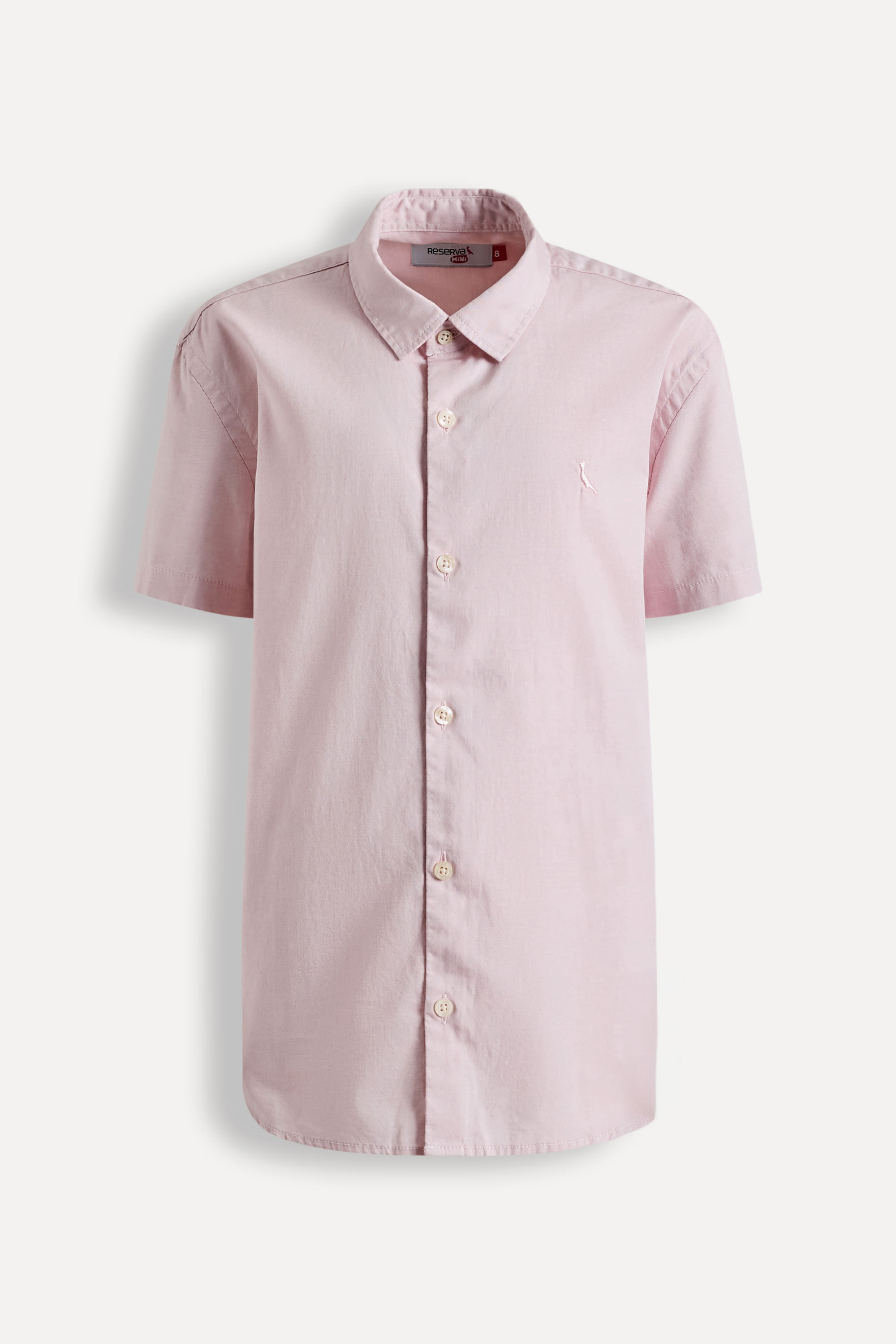 Camisa Mini Mc Oxford Color
