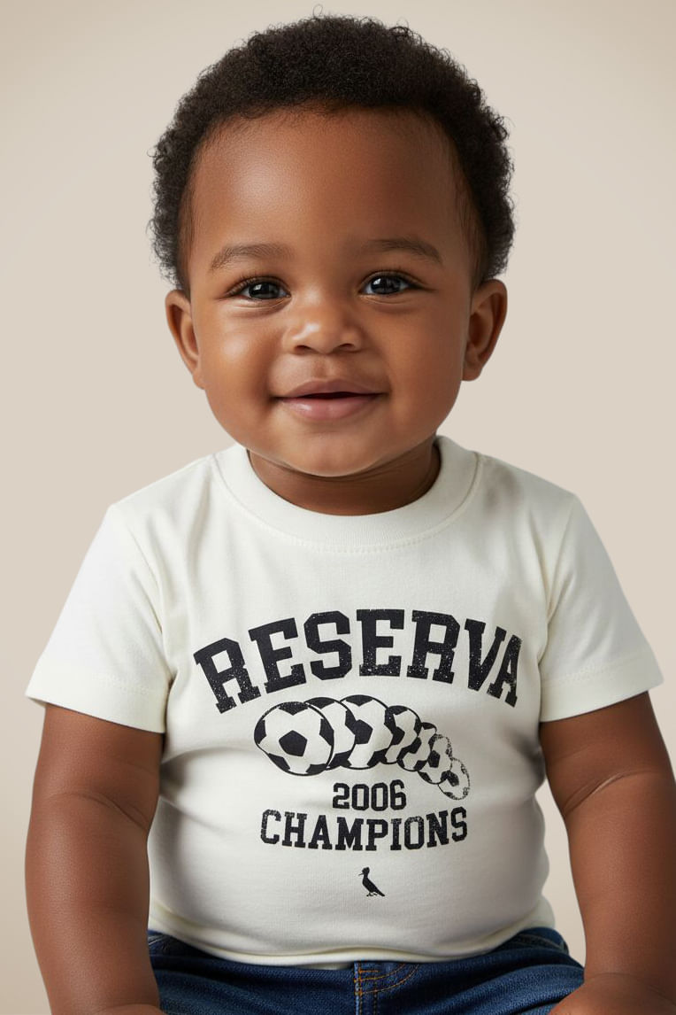 Camiseta Bb Estampado 2006 Champions