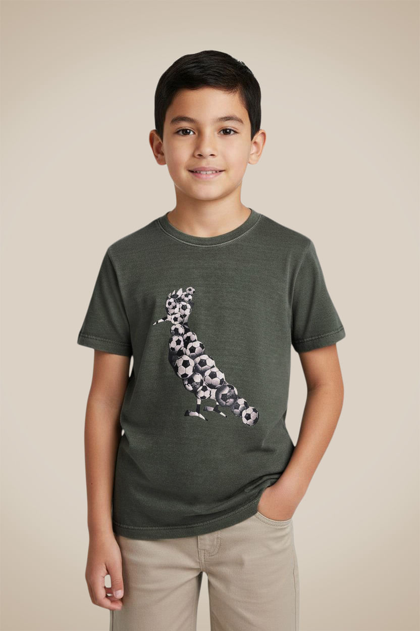 Camiseta Mini Estampa Pica Pau Futebol