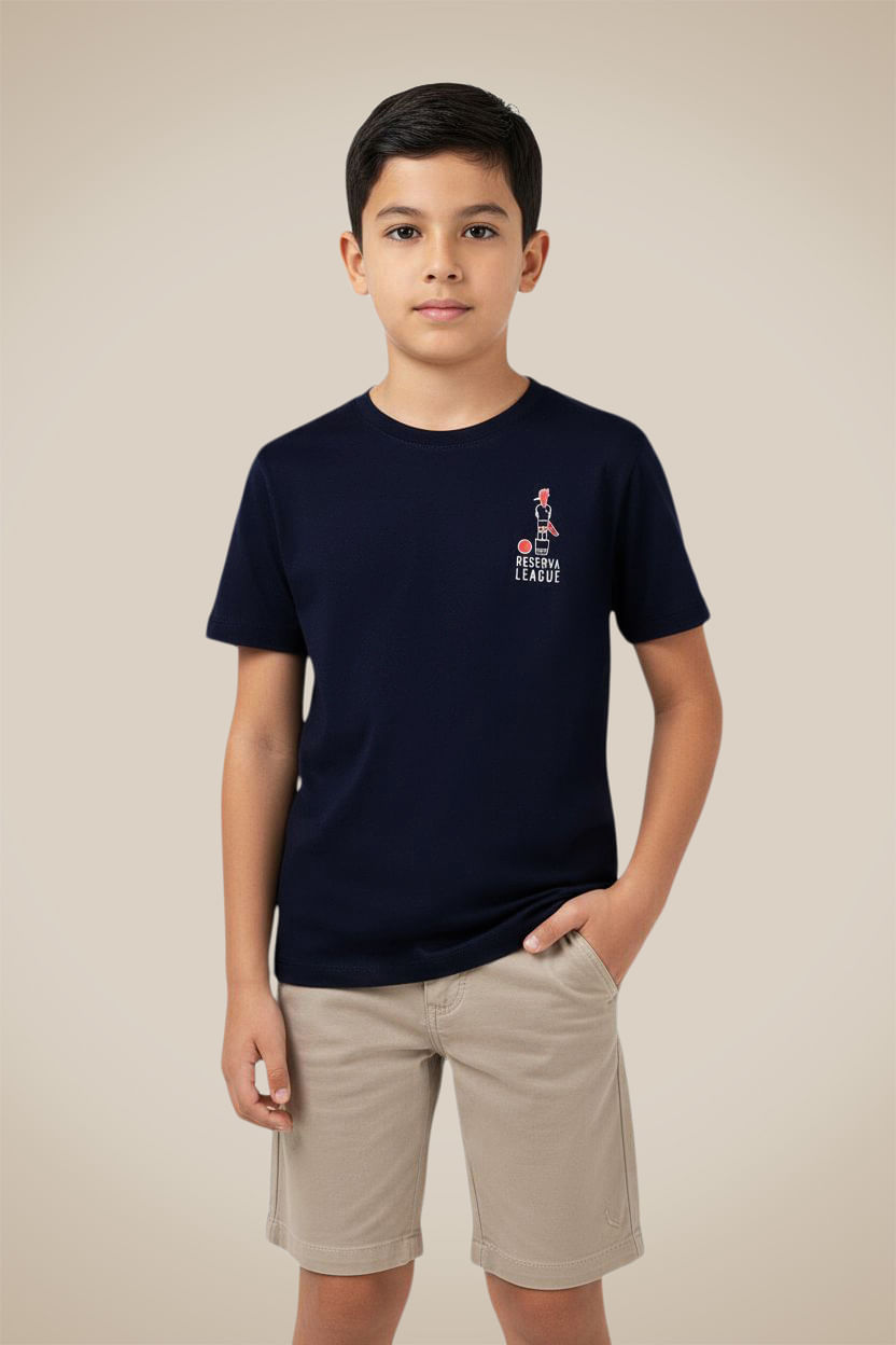 Camiseta Mini Estampada Foosball
