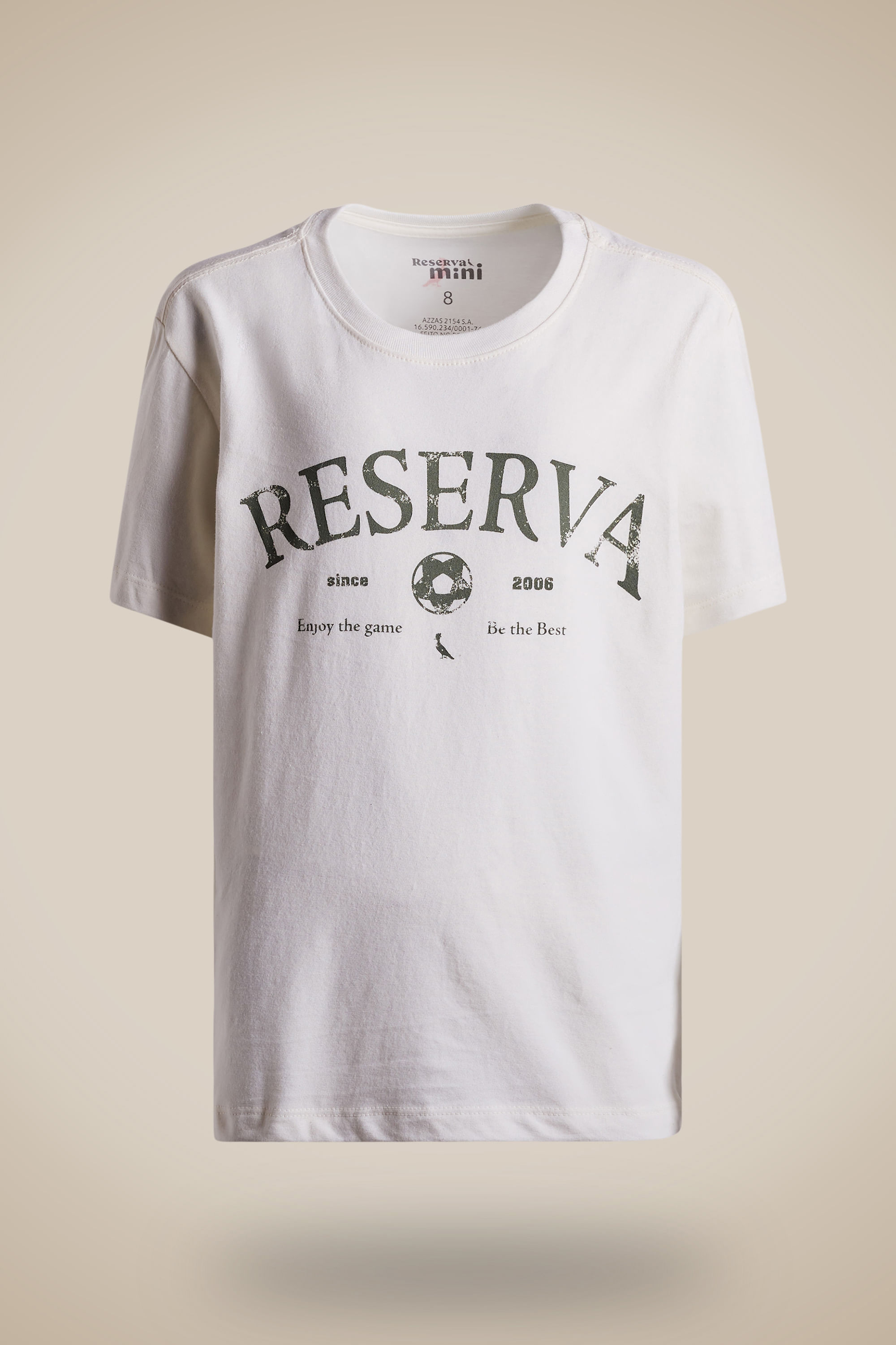 Camiseta Mini Estampa Enjoy The Game