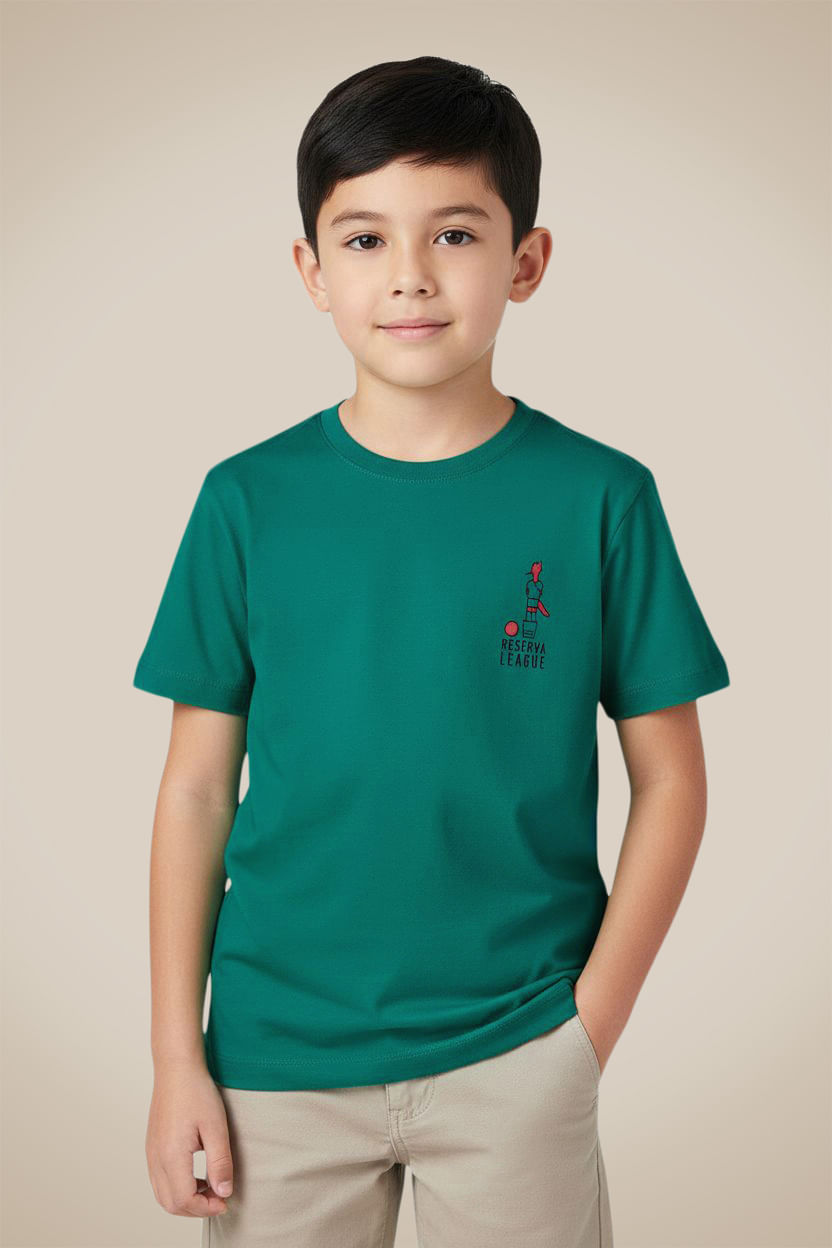 Camiseta Mini Estampada Foosball