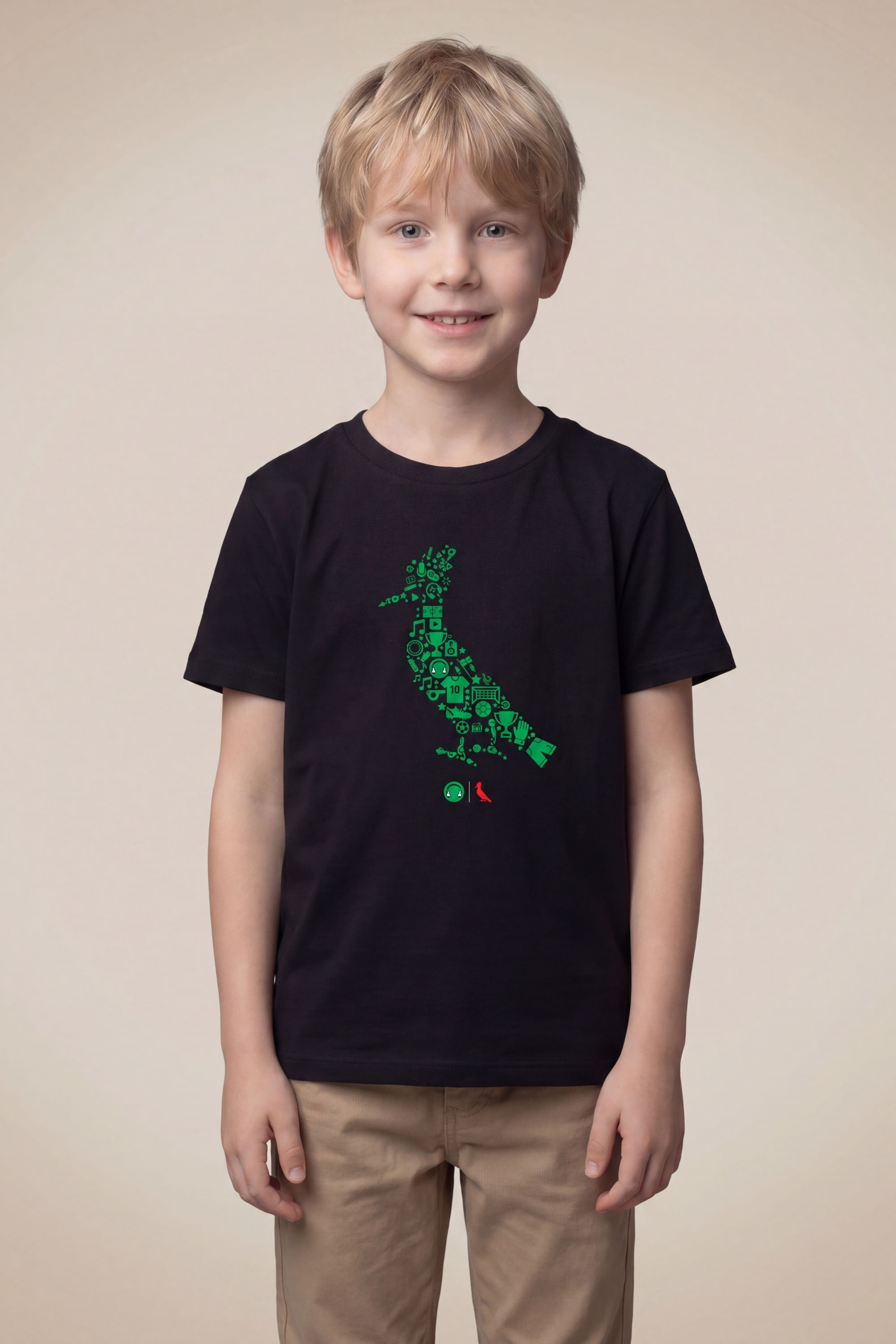 Camiseta Mini Pica Pau Futparodias