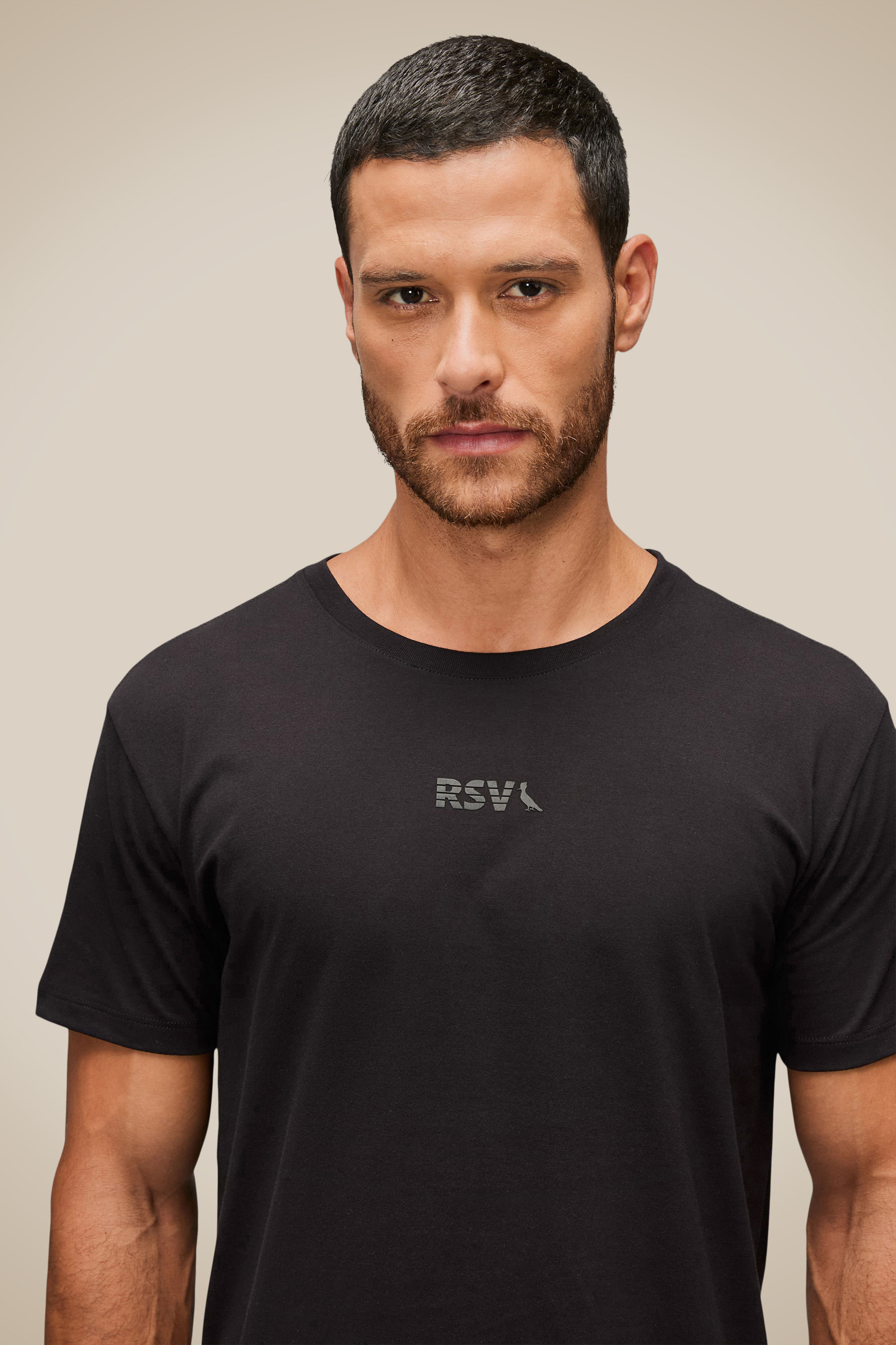 Camiseta Slim Estampada Rsv Cutted