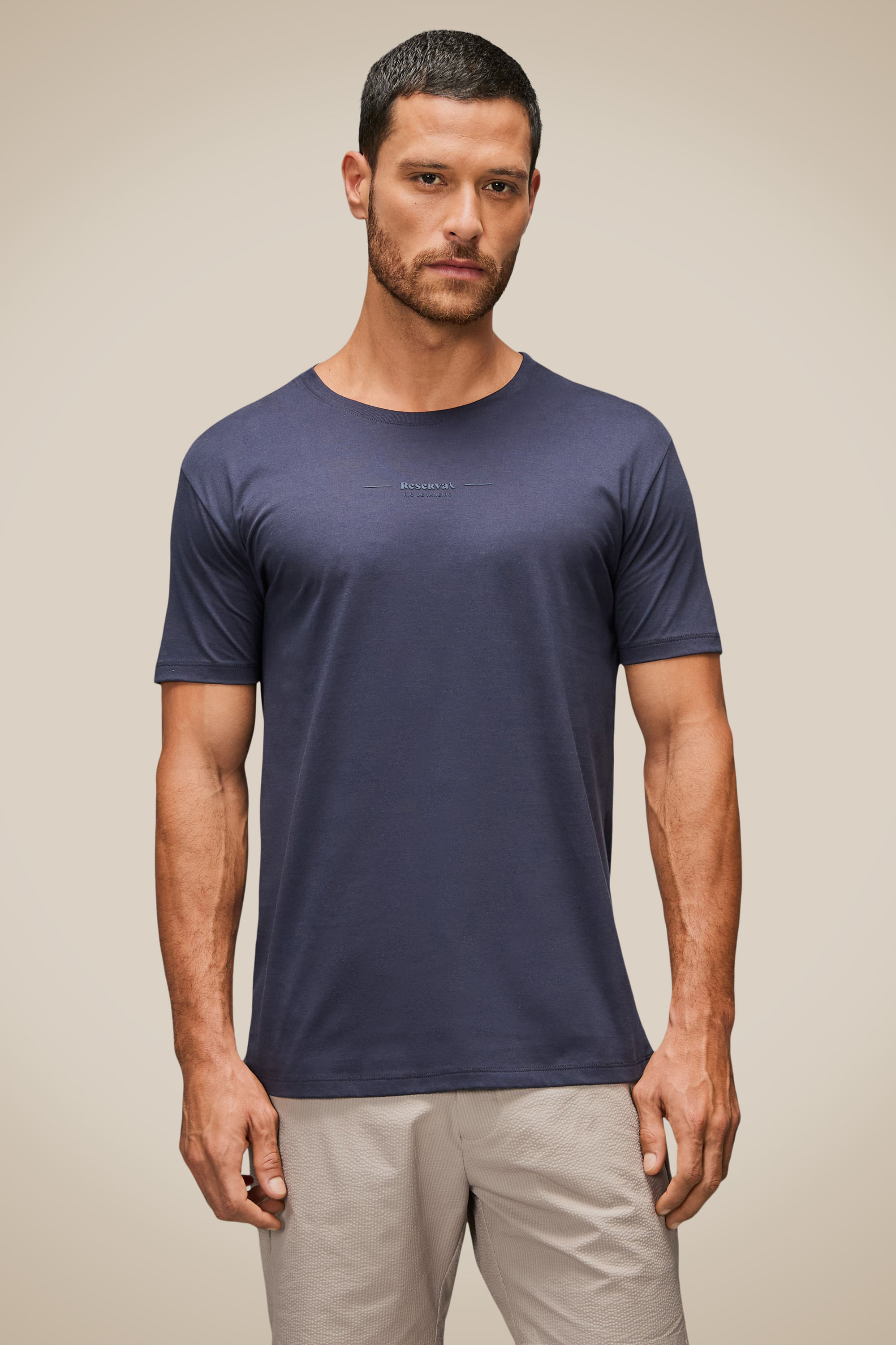 Camiseta Slim Pima Est Reserva Lines