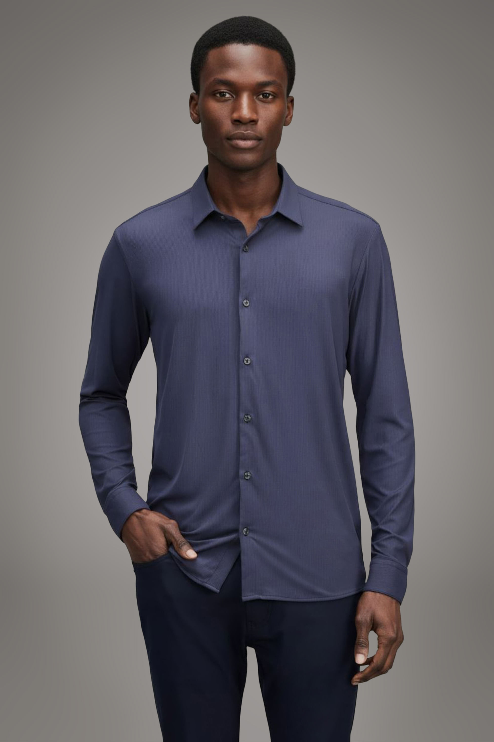 Camisa Ml Enxuto Malha Textech