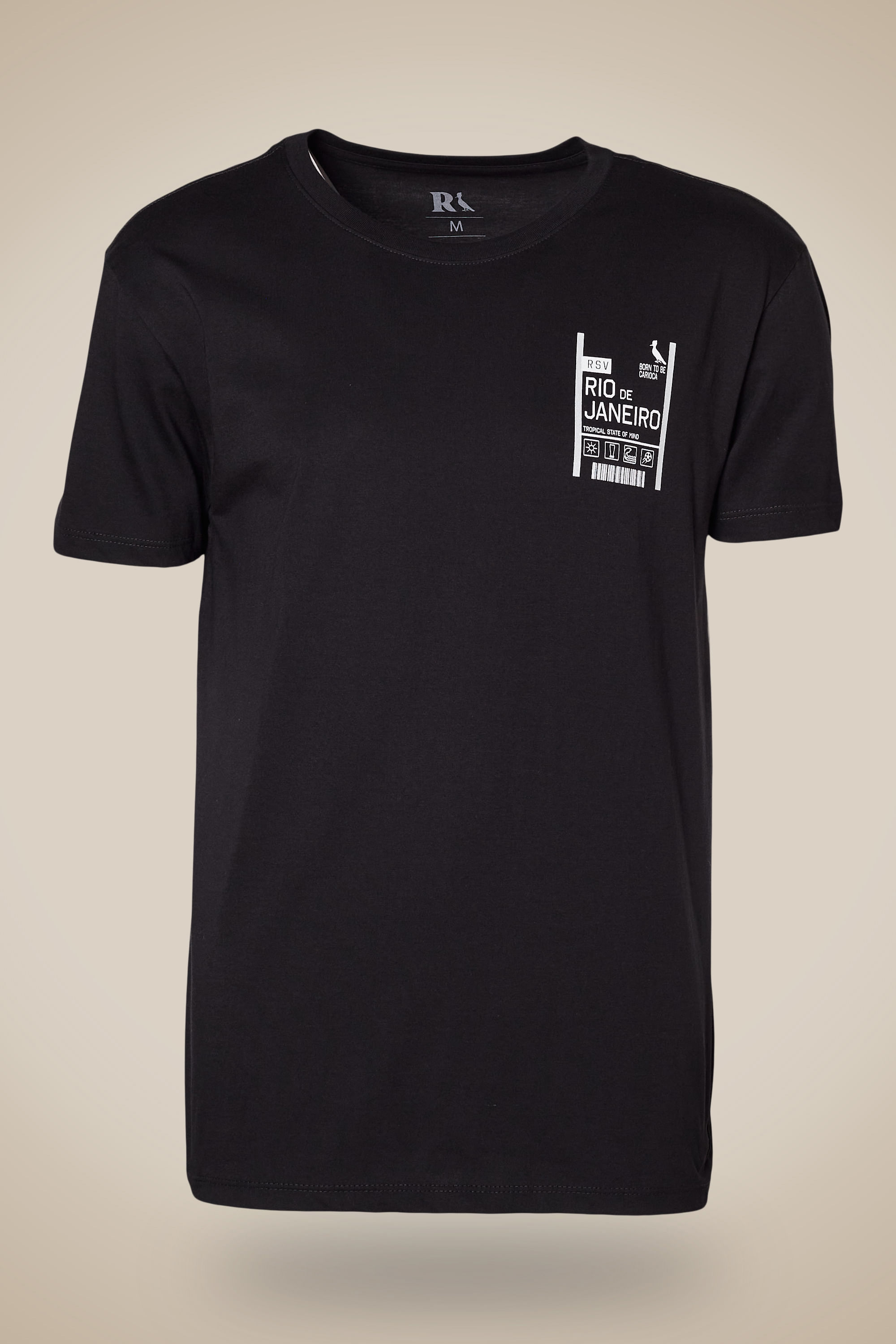 Camiseta Slim Est Born To Be Carioca Rj