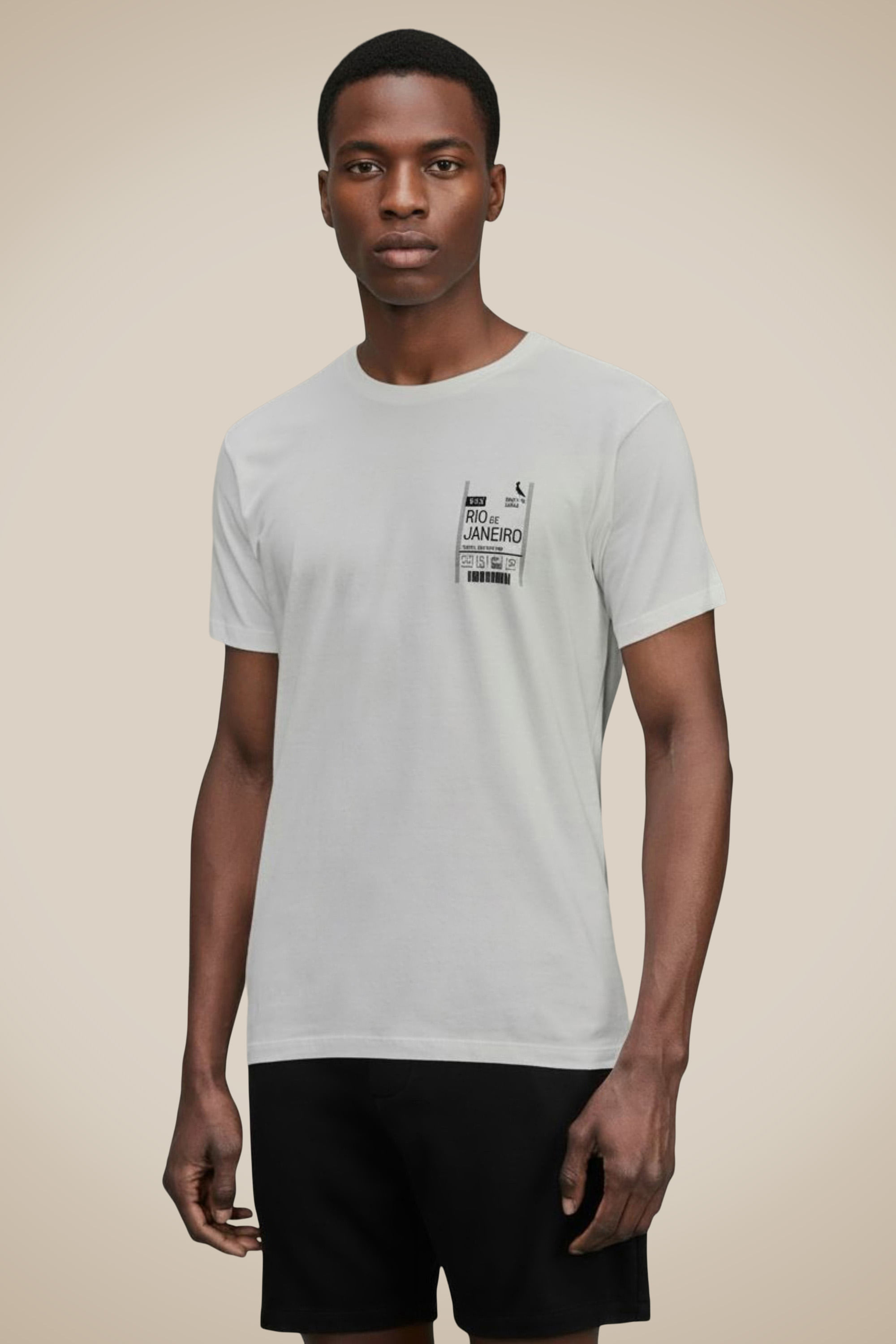 Camiseta Slim Est Born To Be Carioca Rj