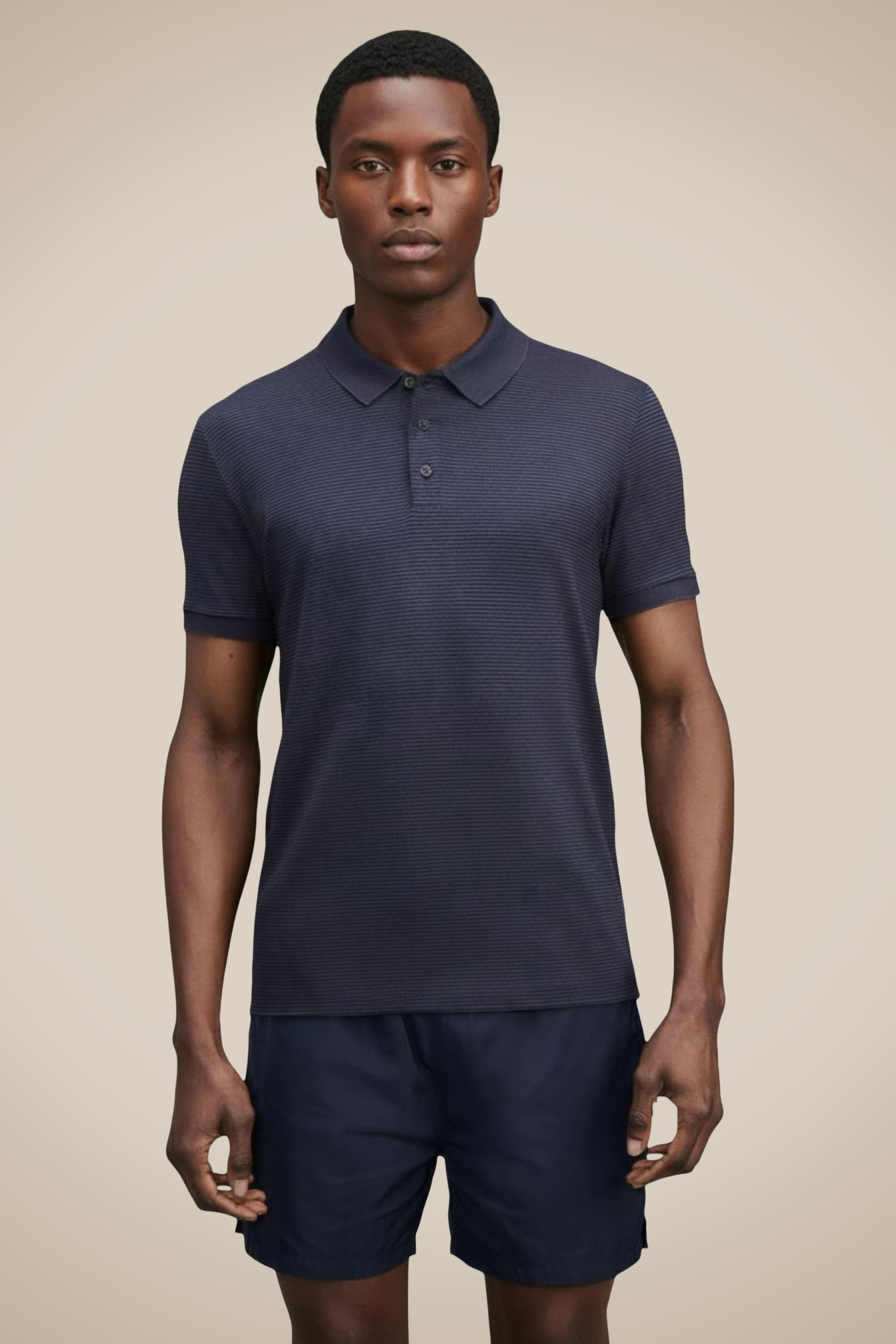 Polo Slim Listra Modal