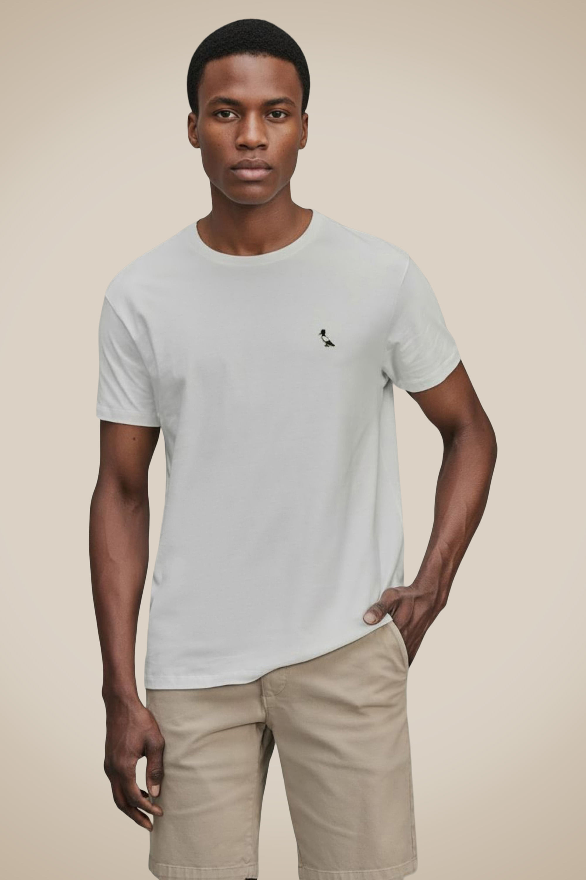 Camiseta Regular Patch Tricolor