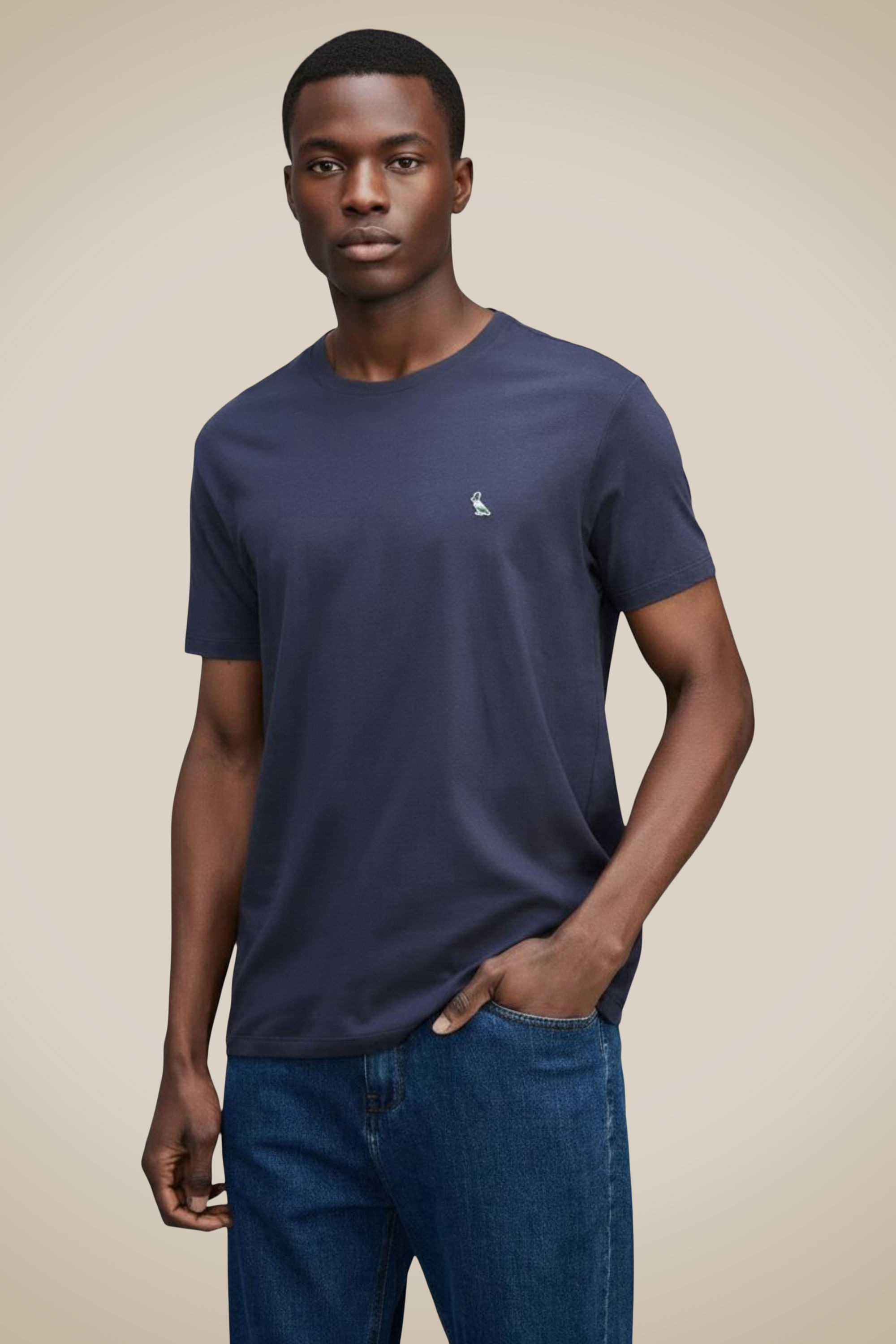 Camiseta Regular Patch Tricolor