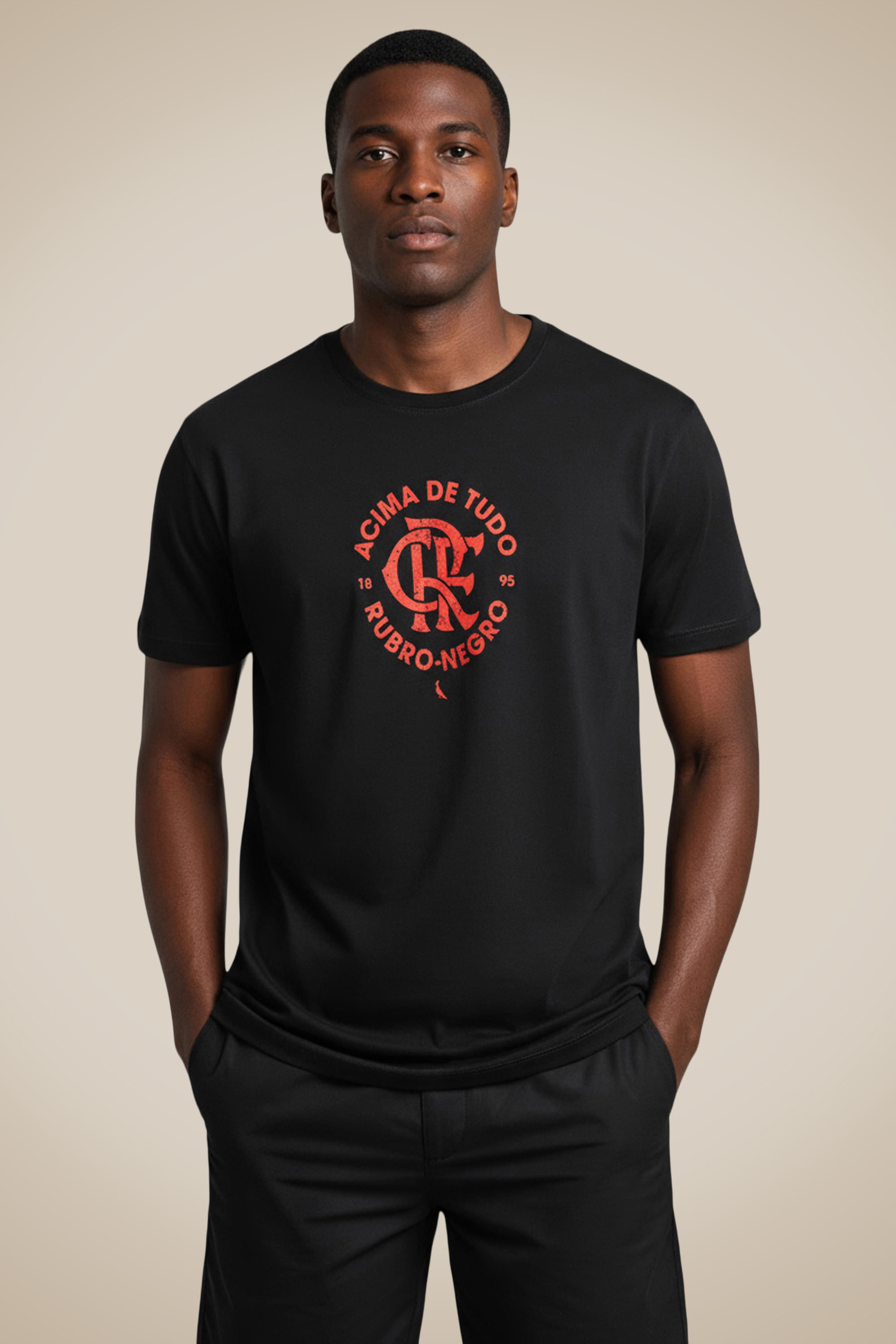 Camiseta Estampada Flamengo Legado