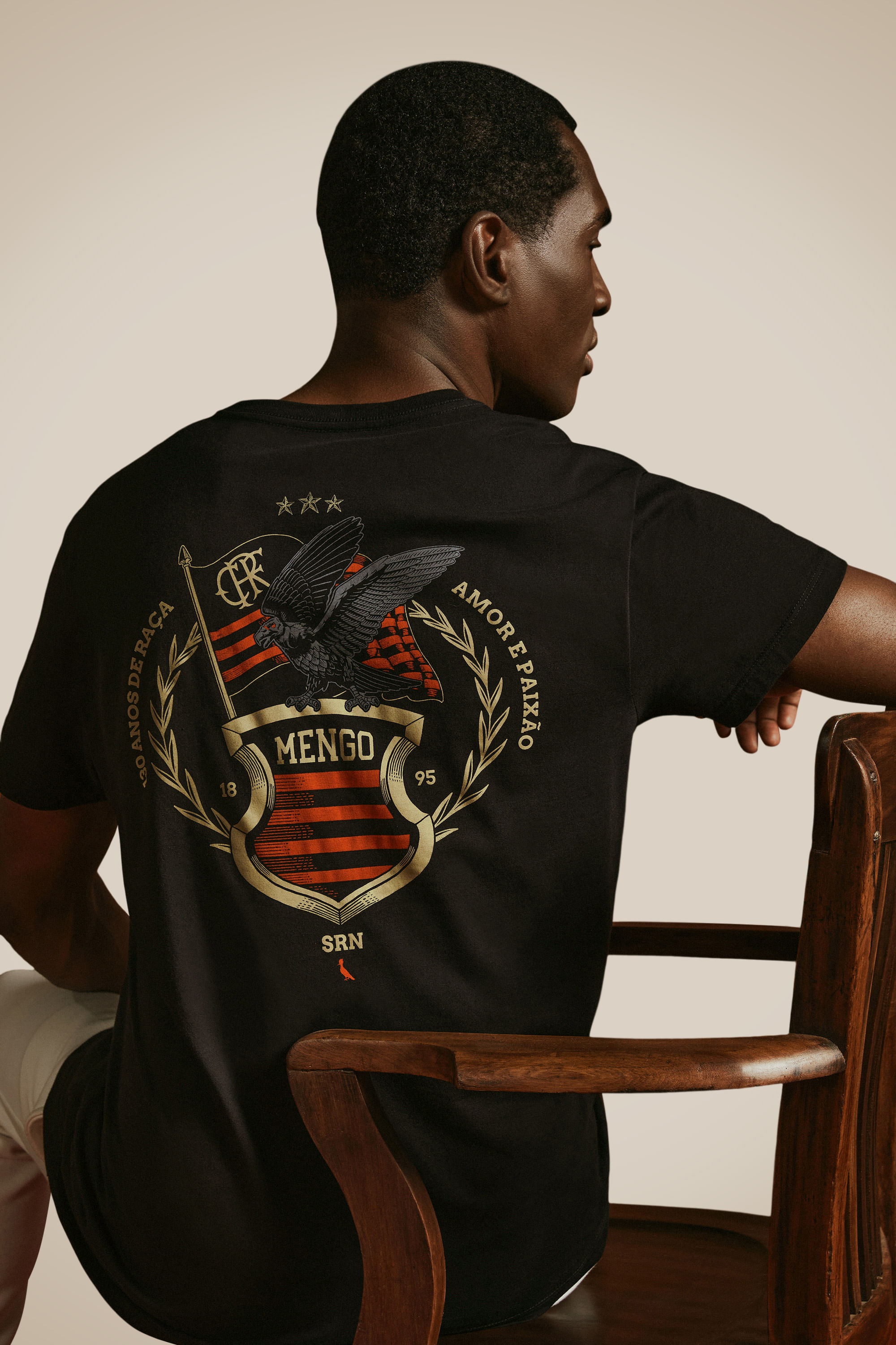 Camiseta Est Fla Raca Amor E Paixao 130