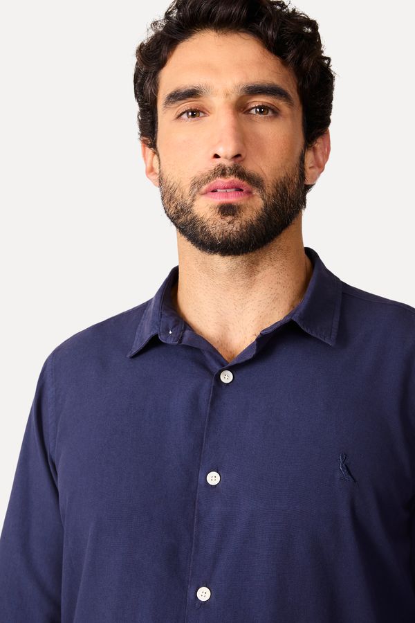 Camisa Ml Nova Paraty Marinho - Ggg