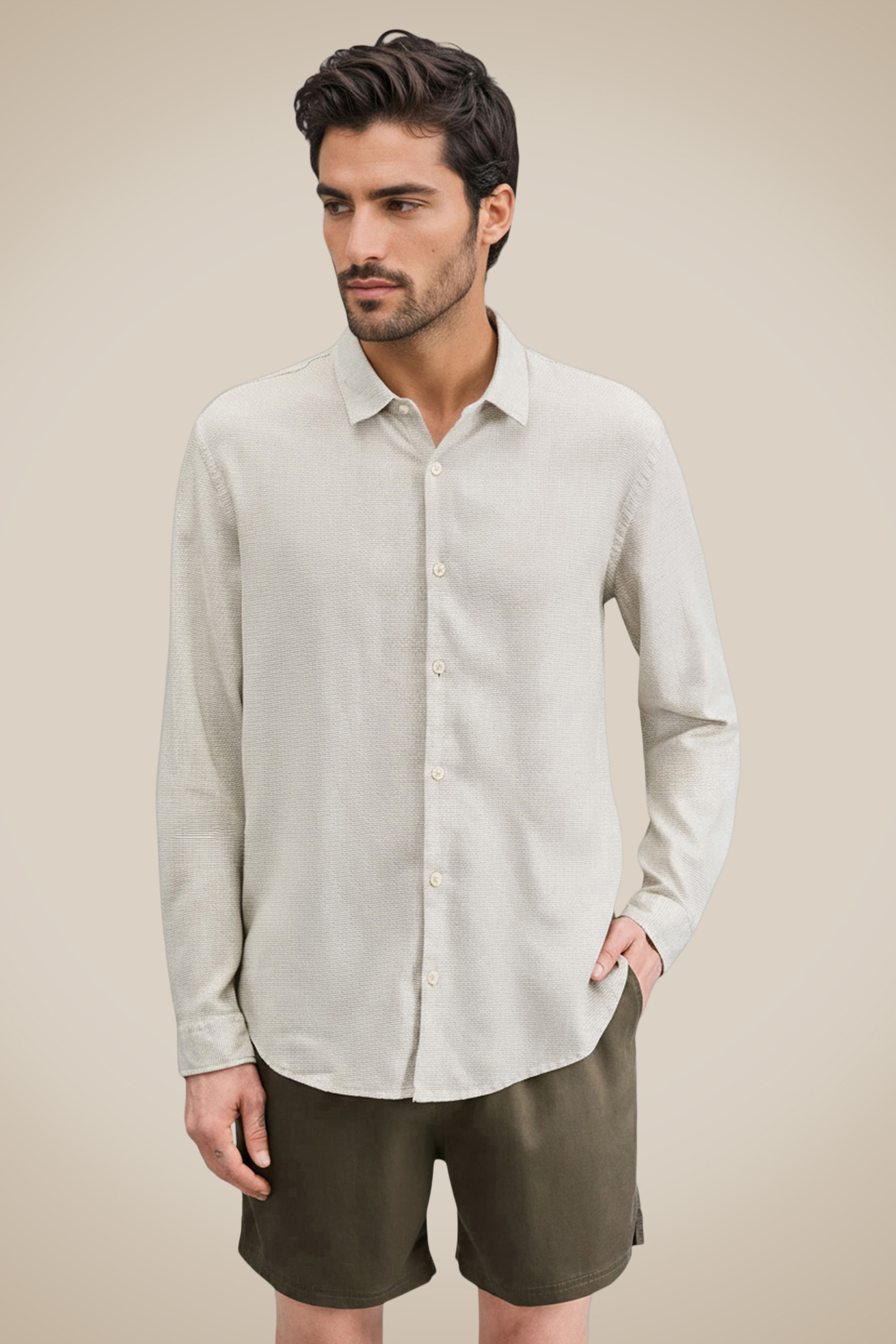 Camisa Ml Lagos - Verde Pistache - P