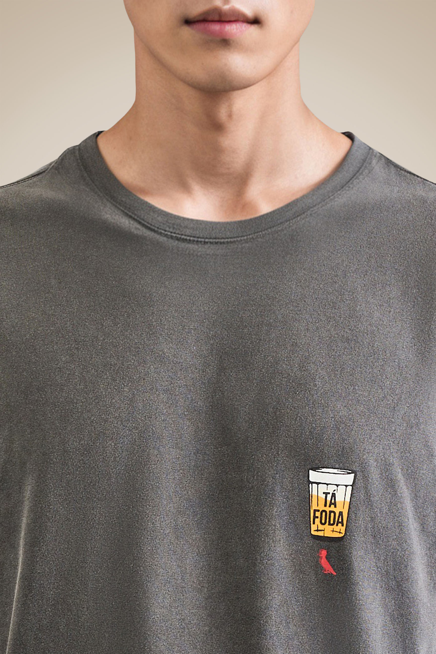 Camiseta Estampada Ta Foda
