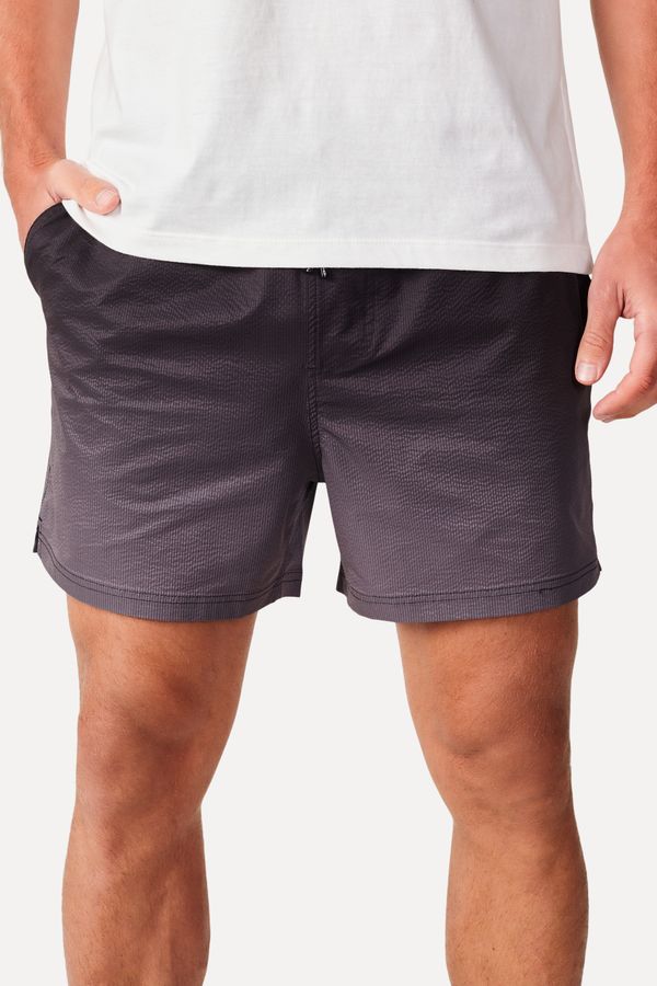 Short Praia Textura Gradiente Preto - G