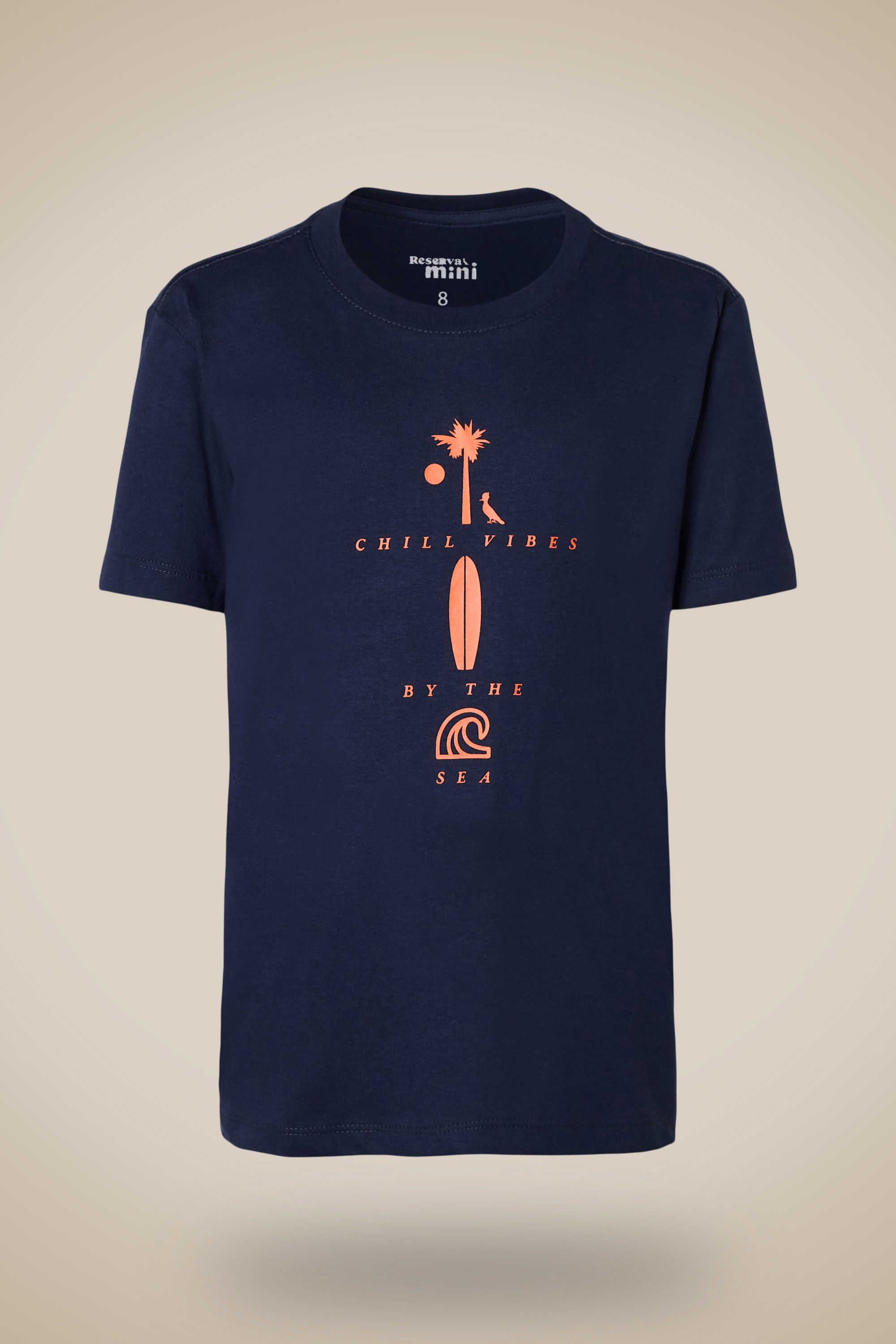 Camiseta Mini Estampa Chill Vibes