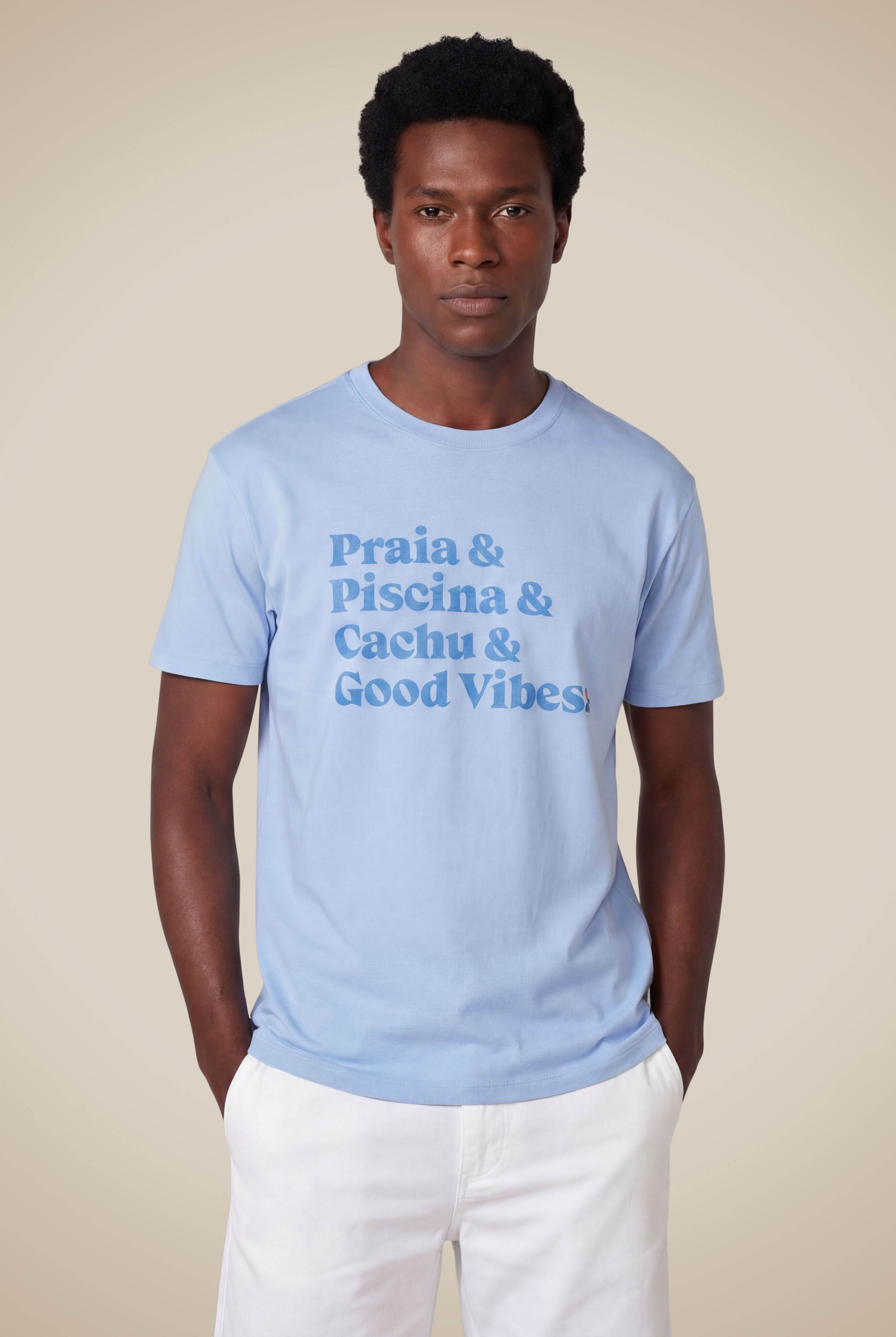 Camiseta Estampada &&& Good Vibes — Reserva