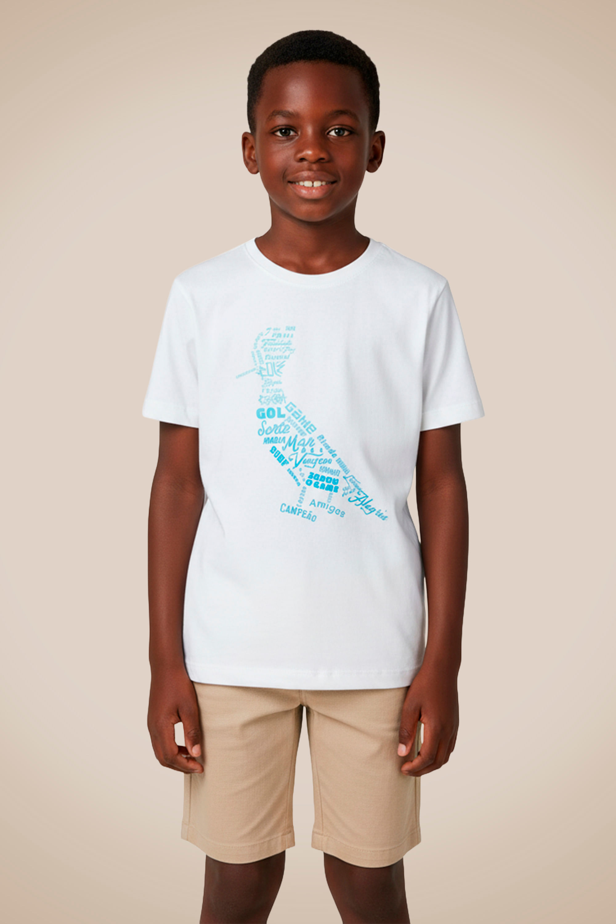 Camiseta Mini Est Pica Pau Magic Words