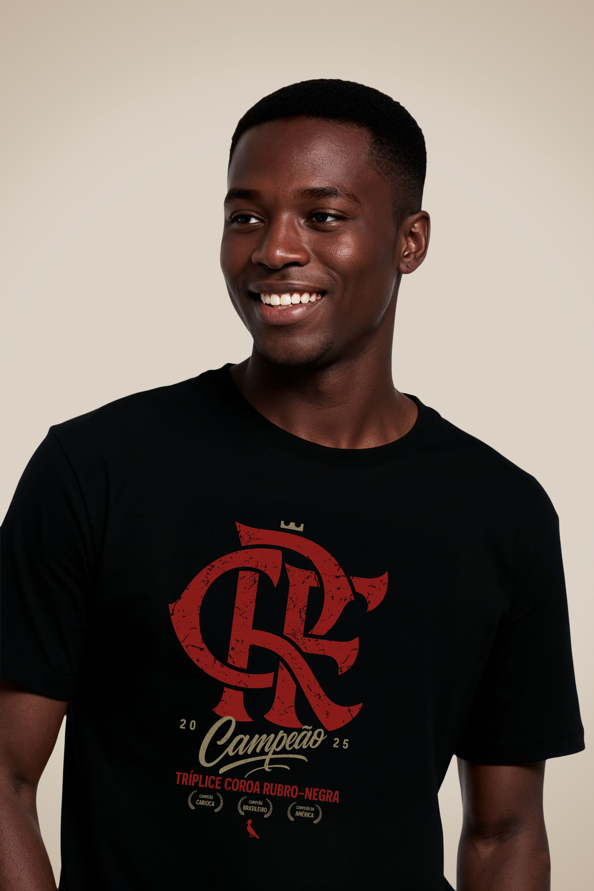 Camiseta Est Triplice Coroa Fla