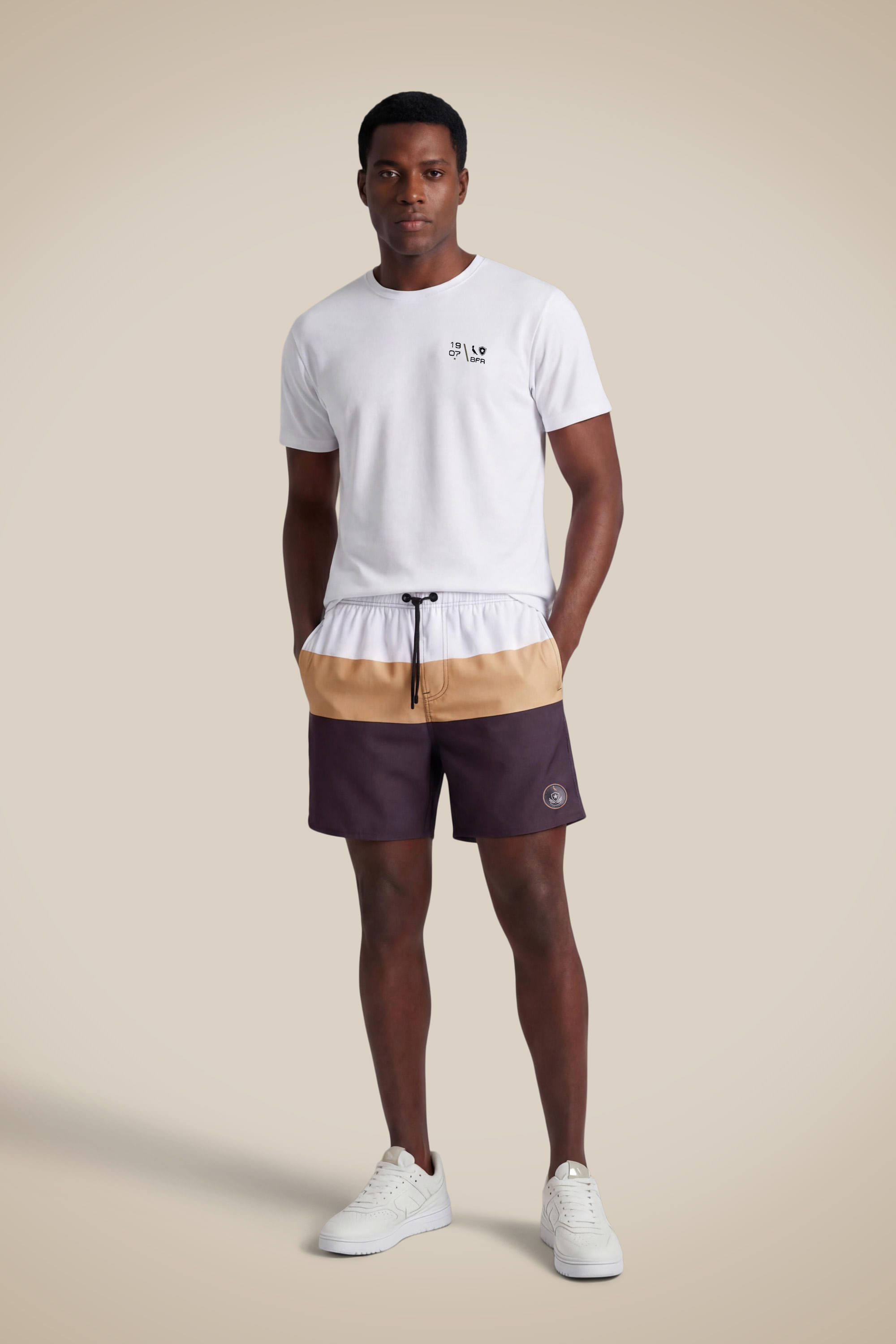 Short Praia Listra Botafogo — Reserva