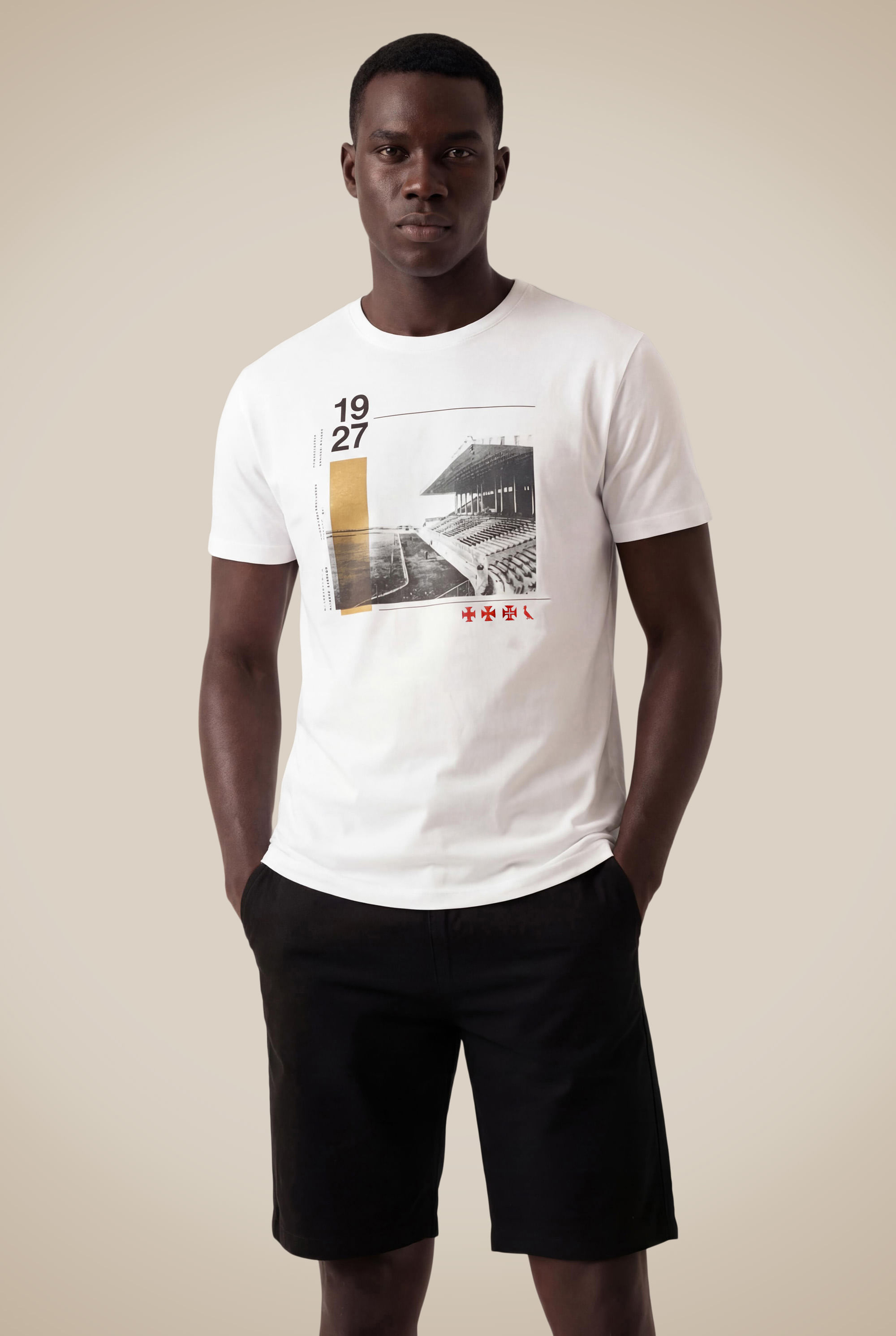 Camiseta Estampada Vasco 1927