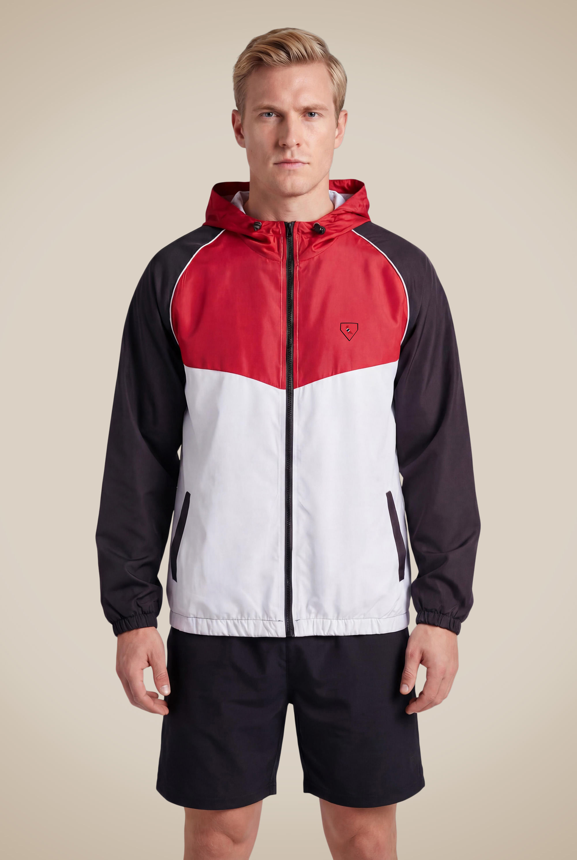 Jaqueta Windbreaker Tricolor Paulista