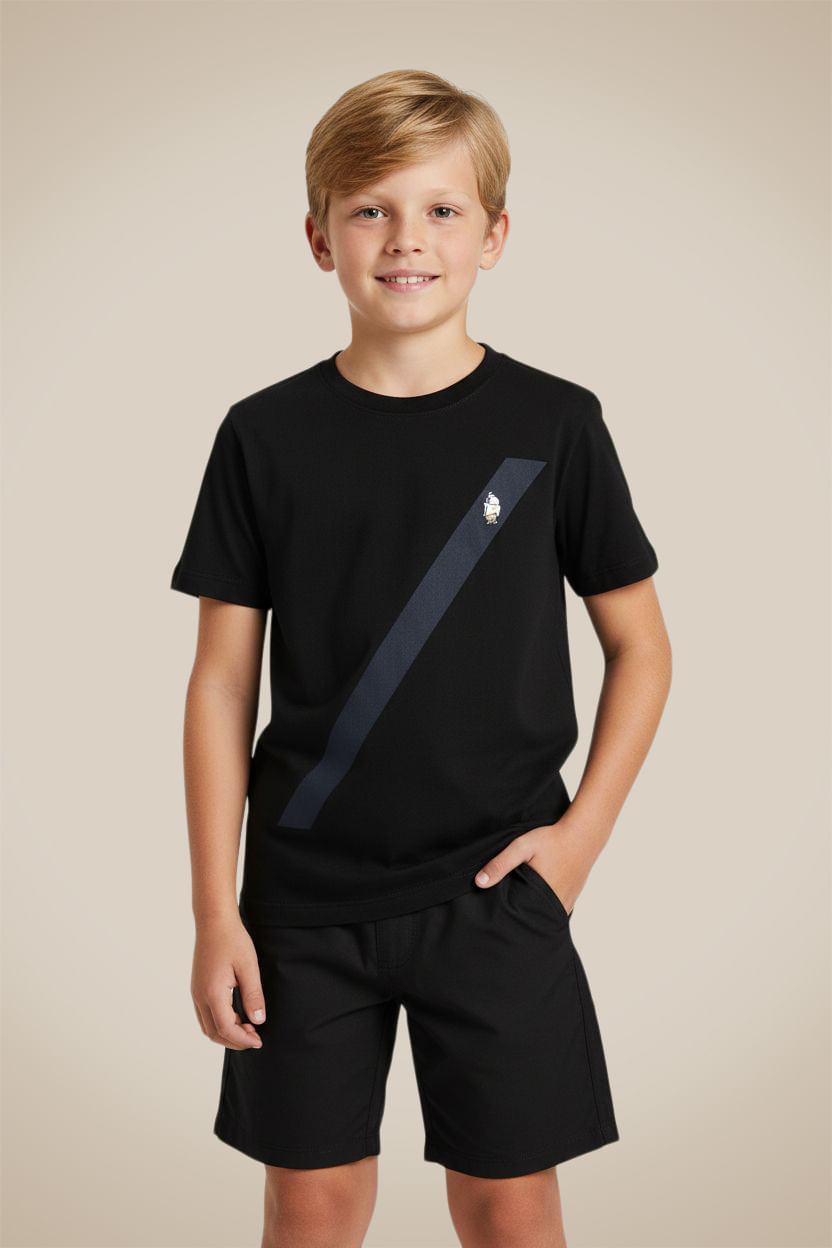 Camiseta Mini Estampa Crvg Vasco