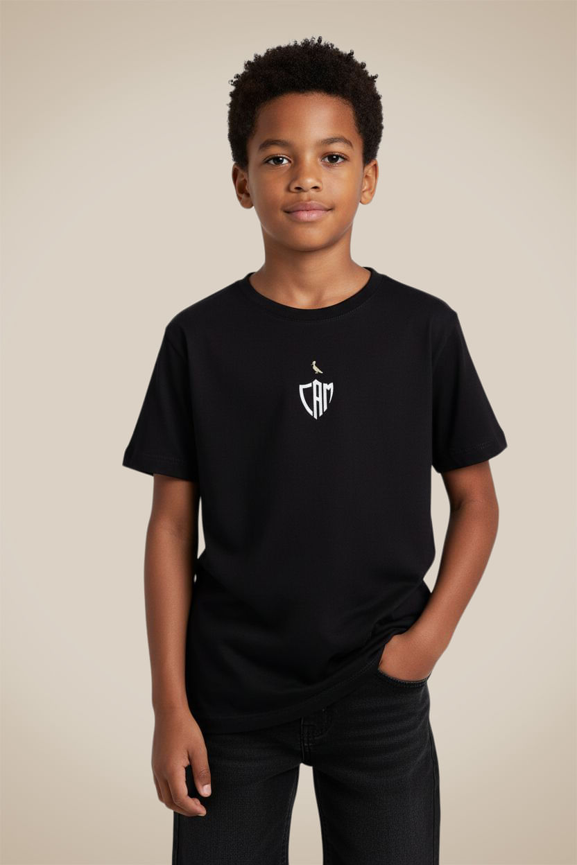 Camiseta Mini Estampa Cam Galo