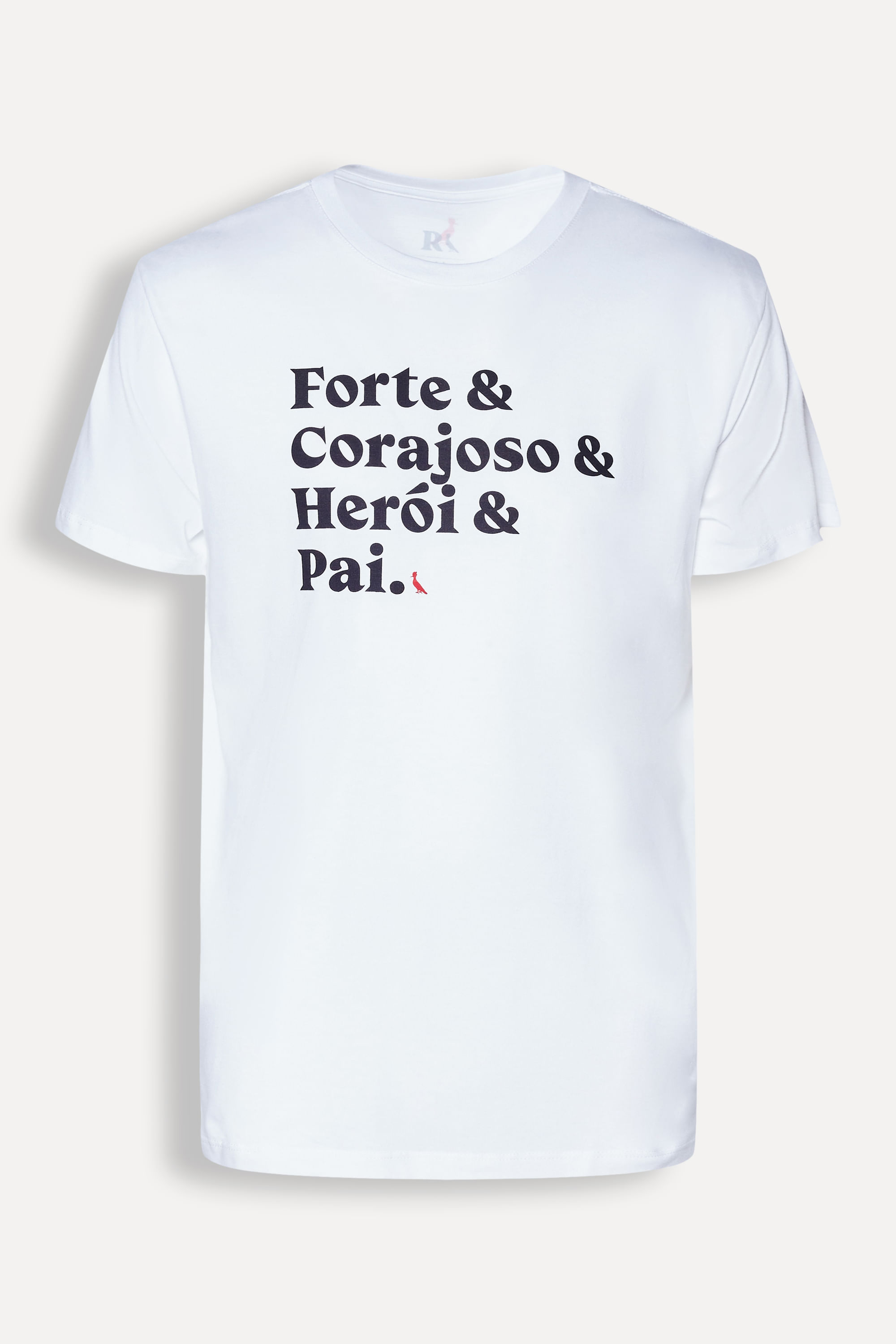 Camiseta Estampada Forte & Corajoso