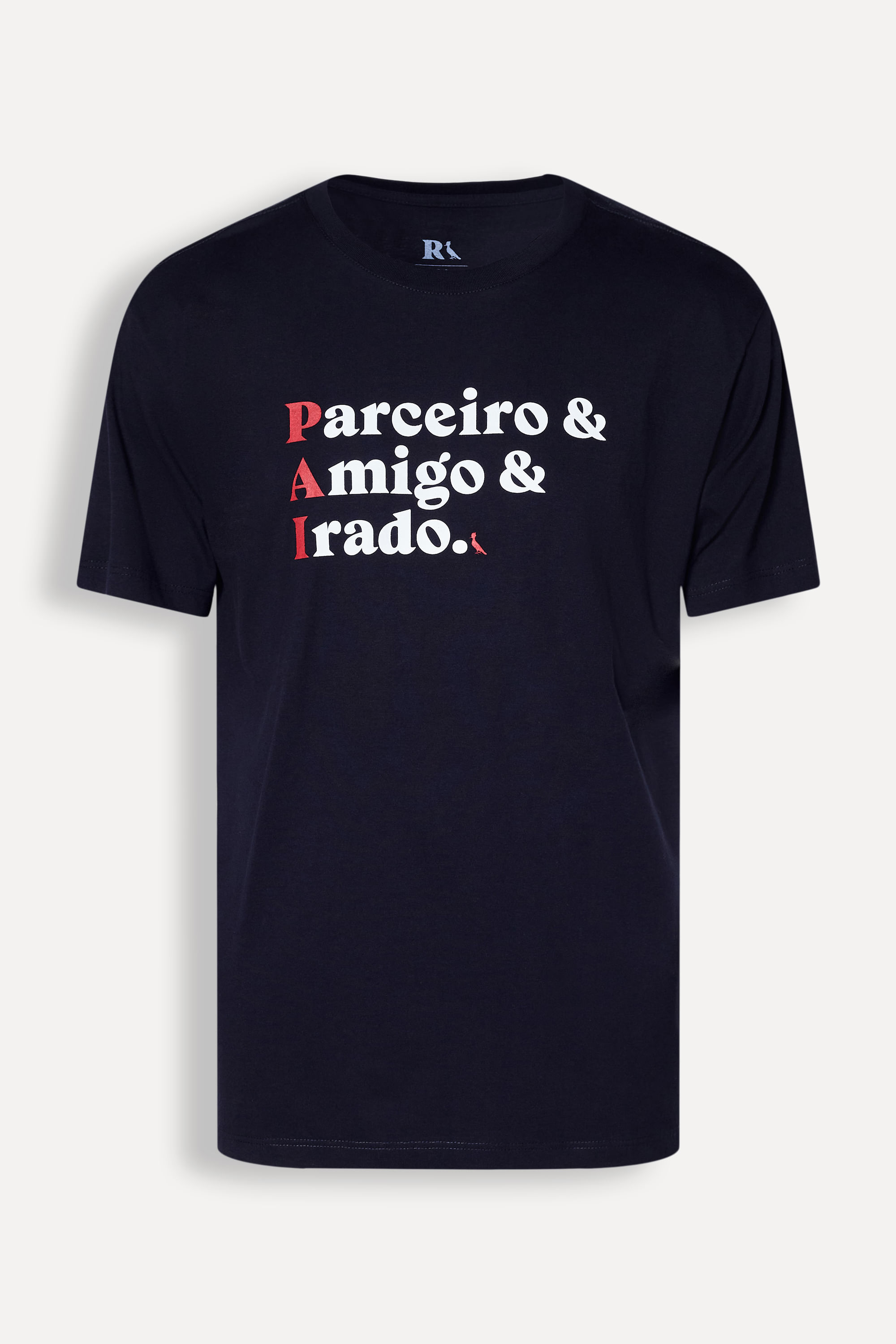 Camiseta Estampada Parceiro & Amigo