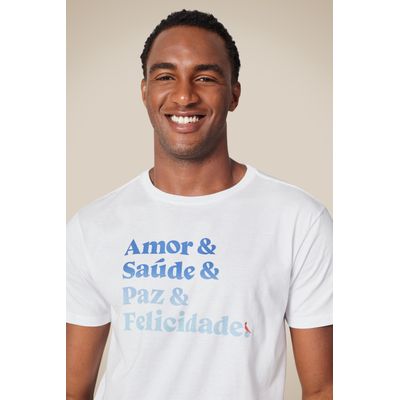 Camiseta Estampada &&& Felicidade