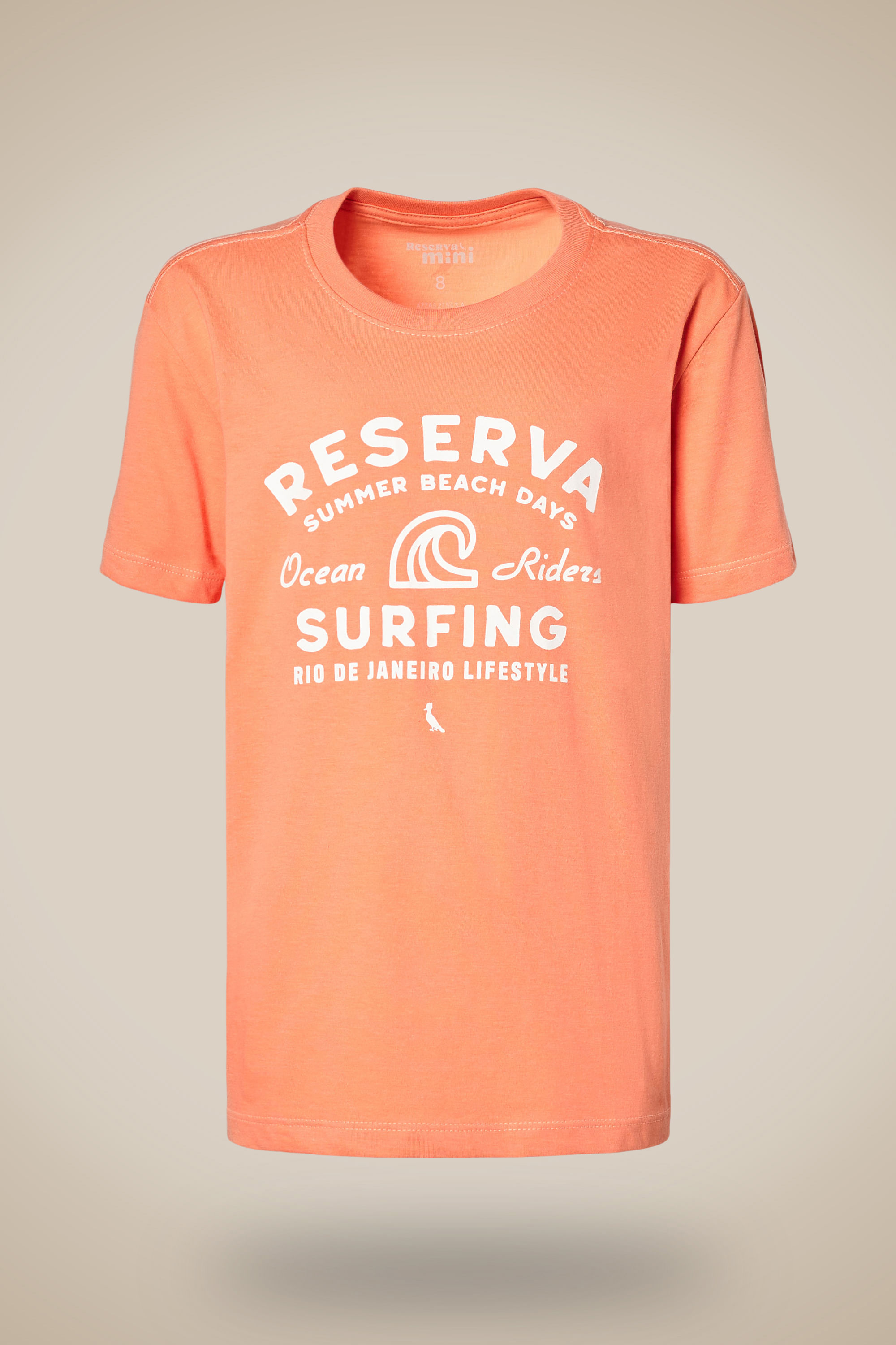 Camiseta Mini Estampa Ocean Riders