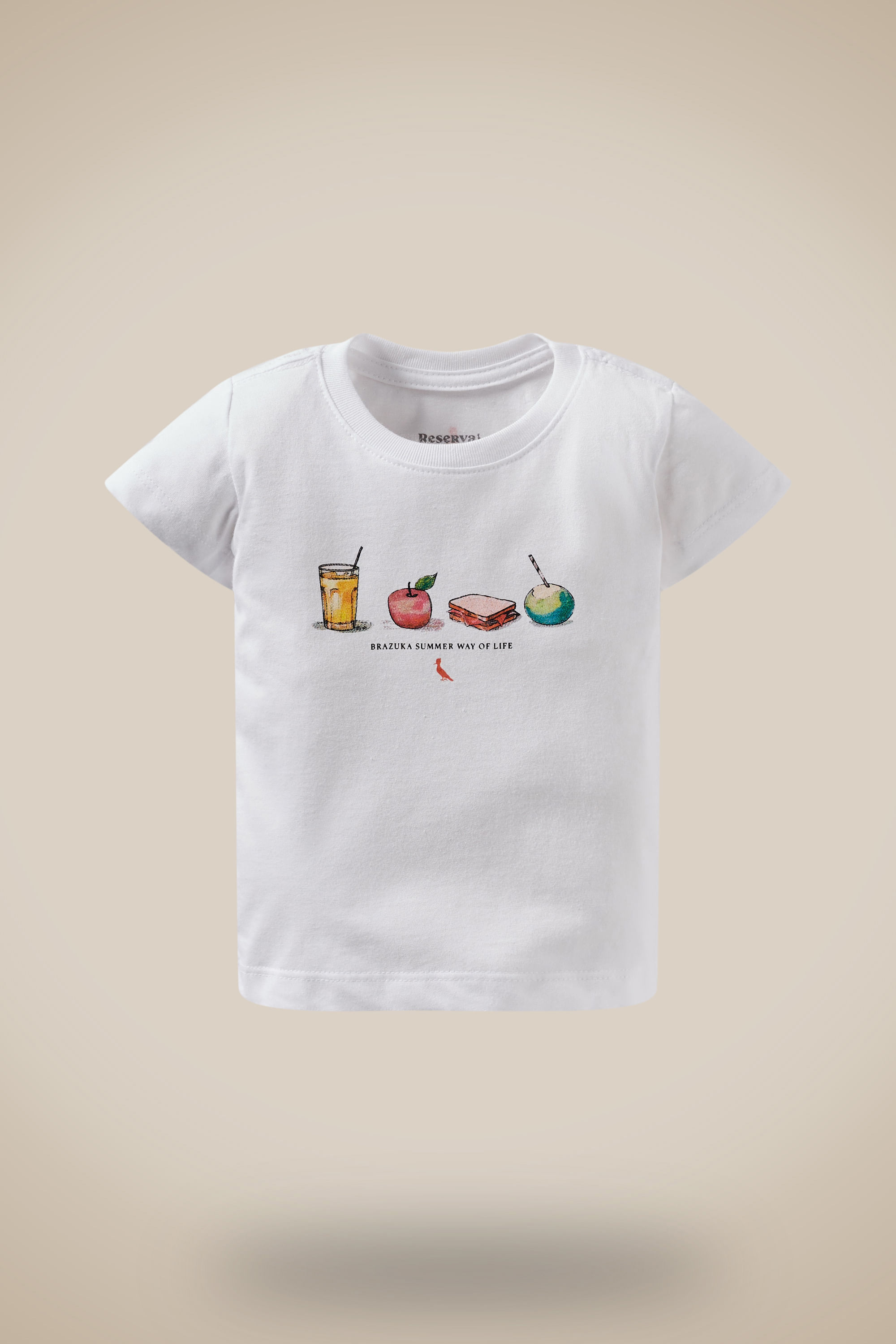 Camiseta Bb Estampada Lanchinho