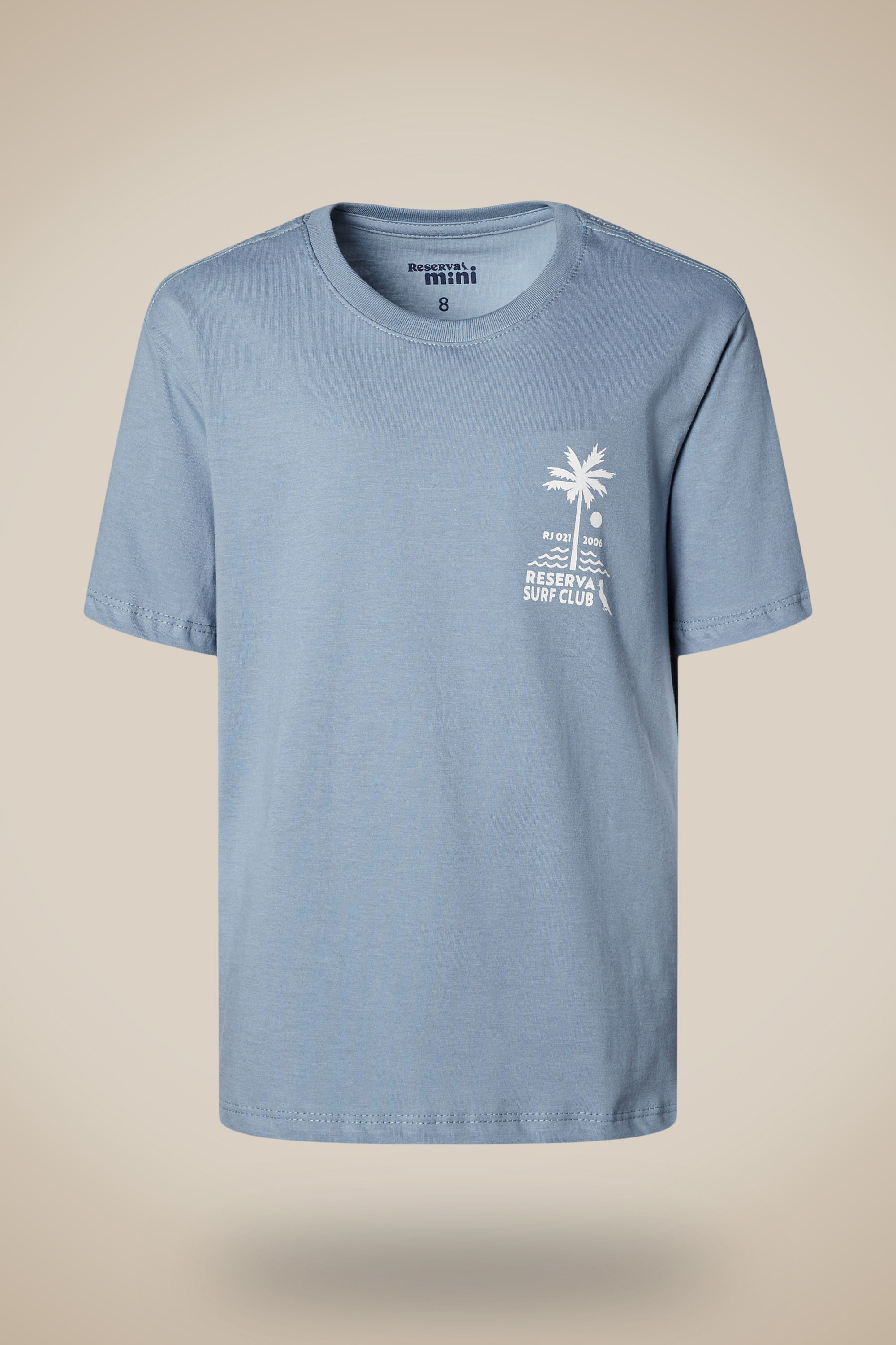 Camiseta Mini Estampa 021 Surf Club