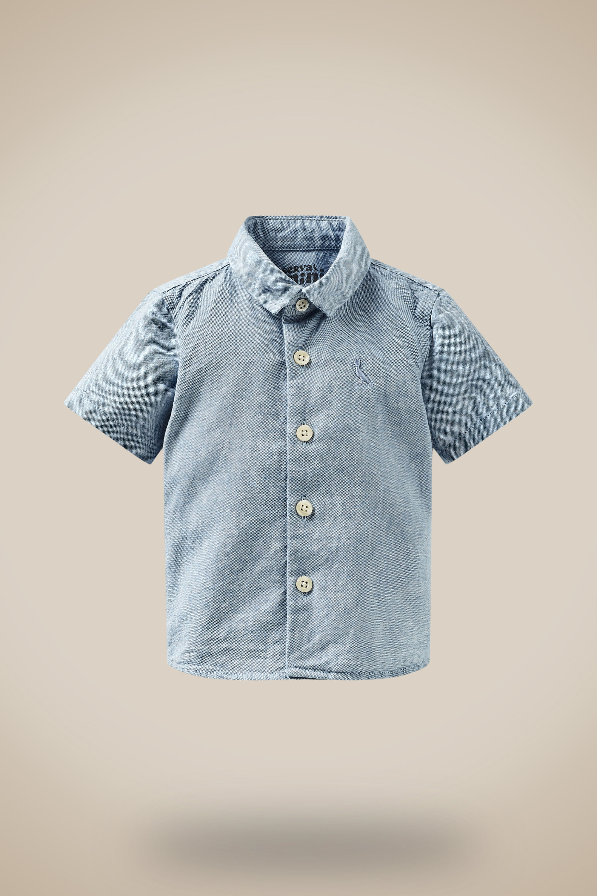 Camisa Bb Oxford Mc