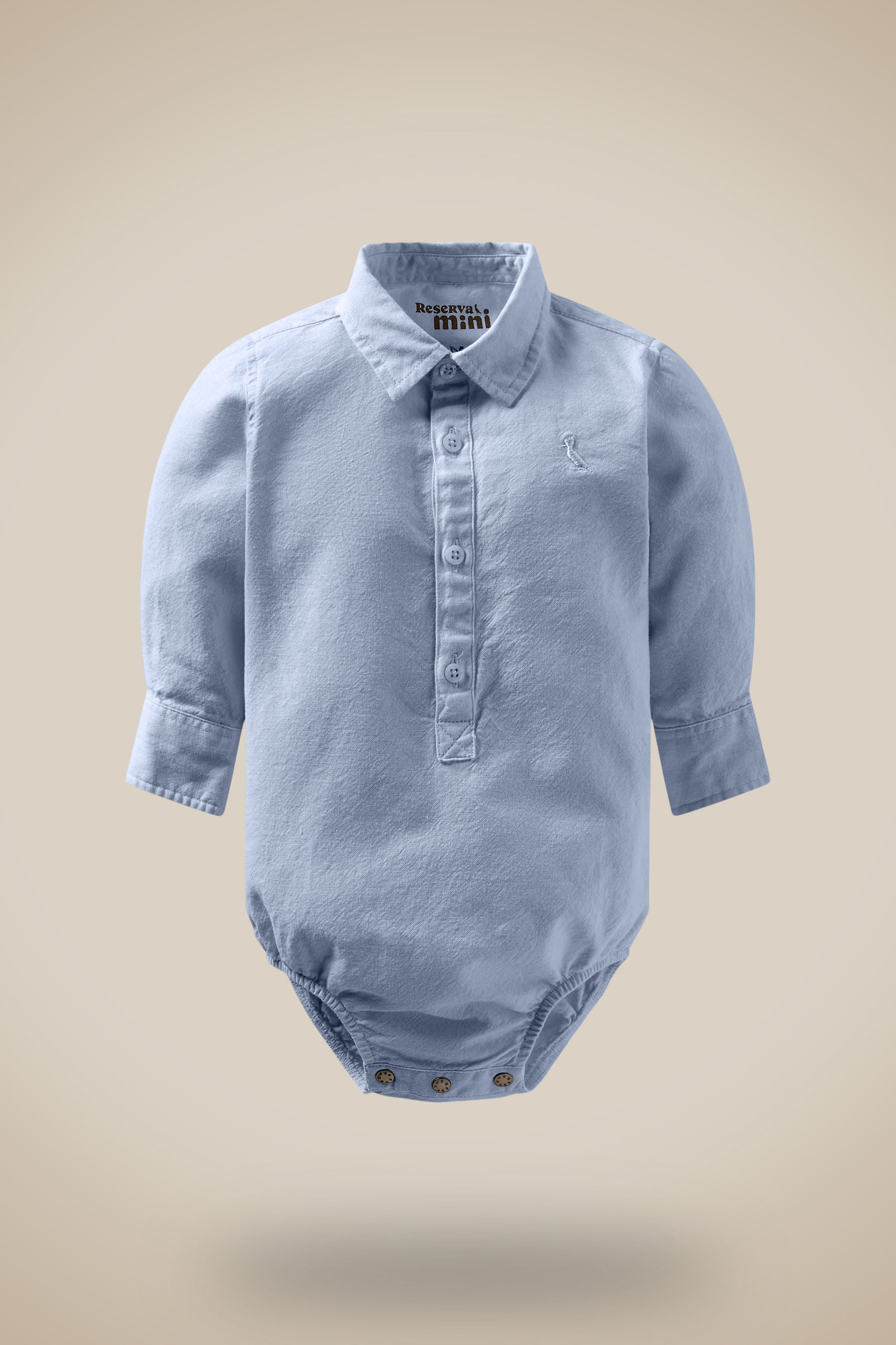 Body Camisa Bb Oxford Ml